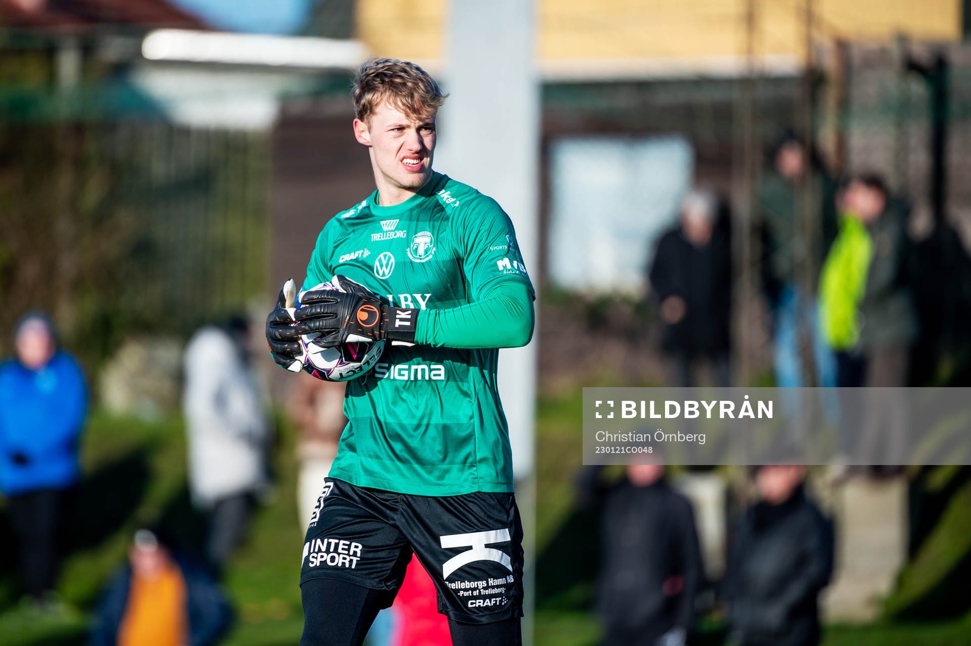 Trelleborgs målvakt Kasper Thiesson Kristensen