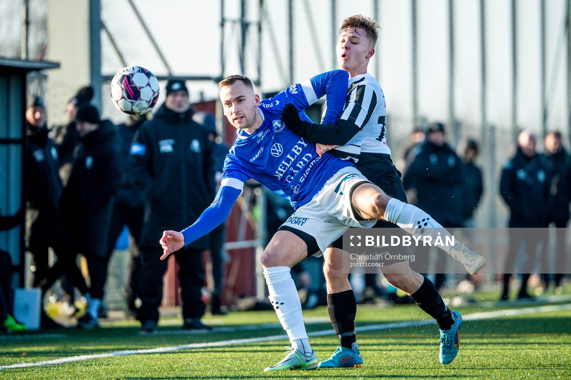 Trelleborgs Filip Bohman mot Landskronas Vincent Sundberg