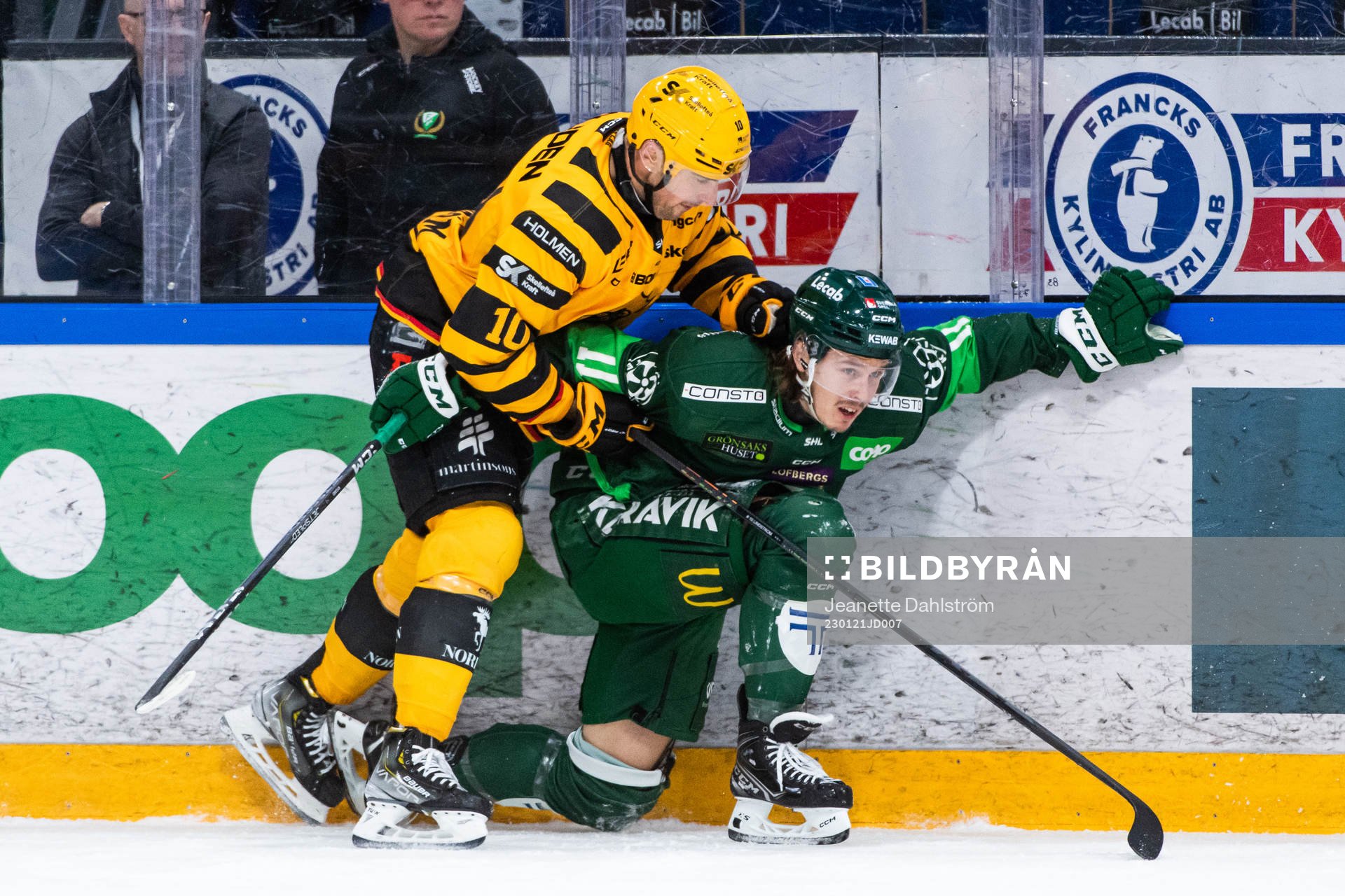Skellefteås Joakim Lindström och Färjestads Joakim