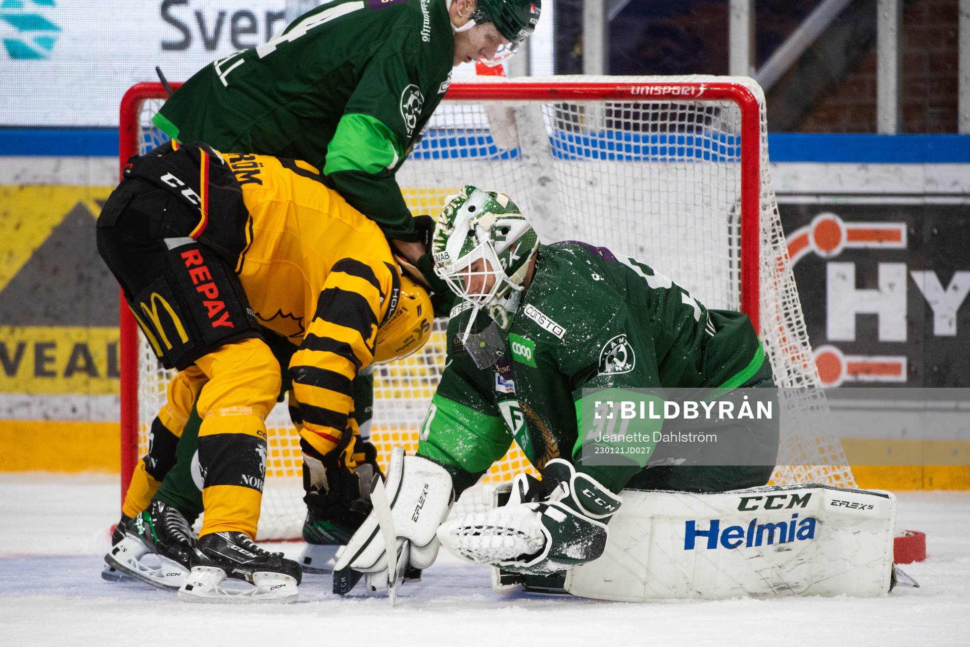Skellefteås Linus Lindström, Färjestads Victor Ejdsell