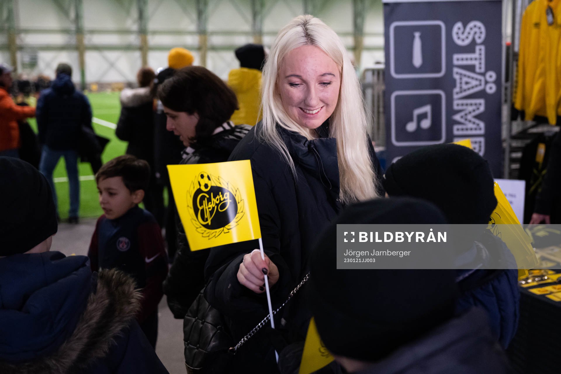 Utdelning av flaggor