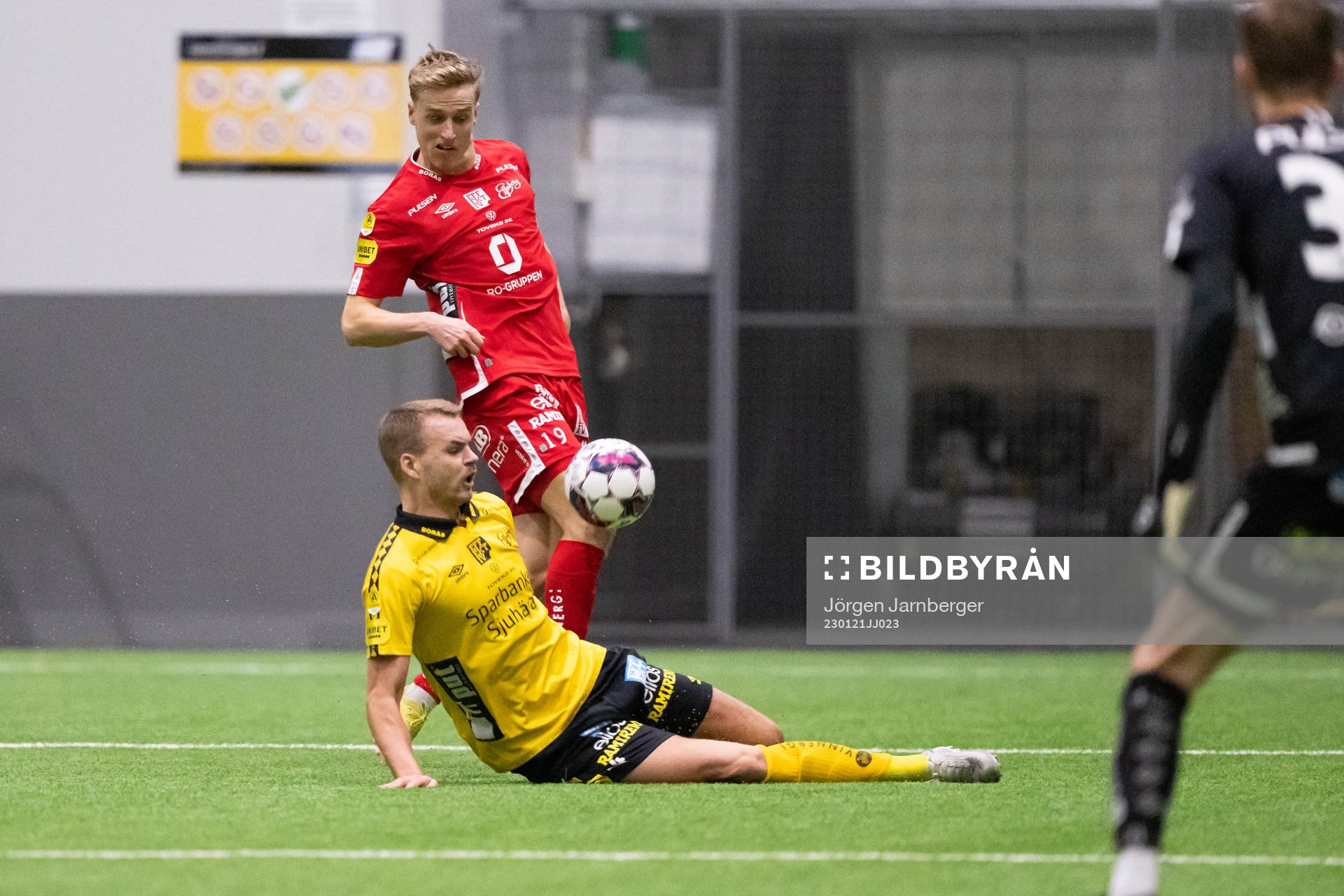 under en internmatch med Elfsborg