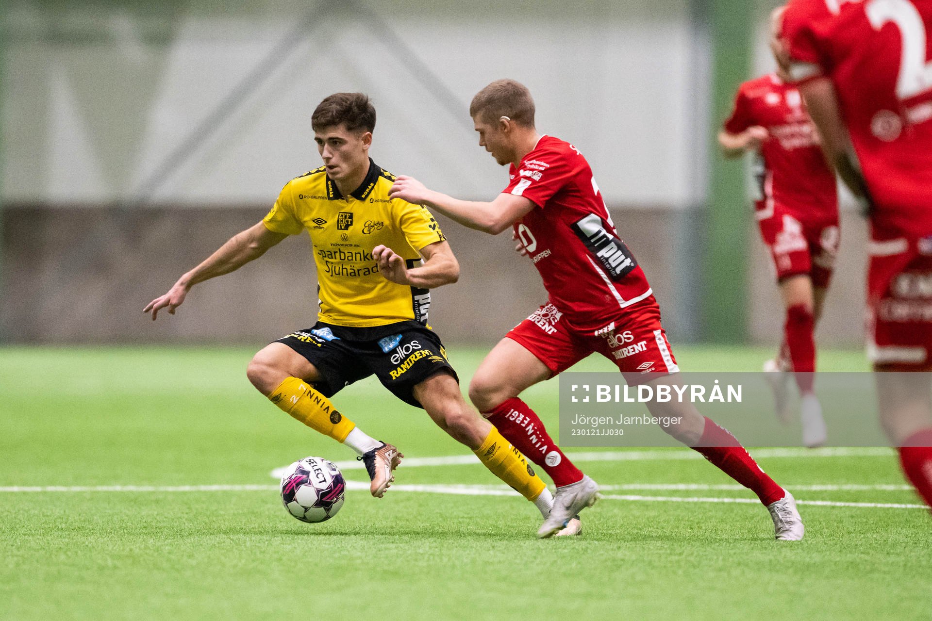 Besfort Zeneli och Kevin Holmen