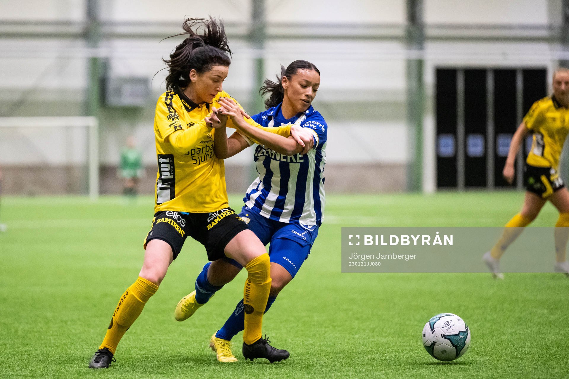 Elfsborgs Izabella Bergström och IFK Göteborgs Alicia