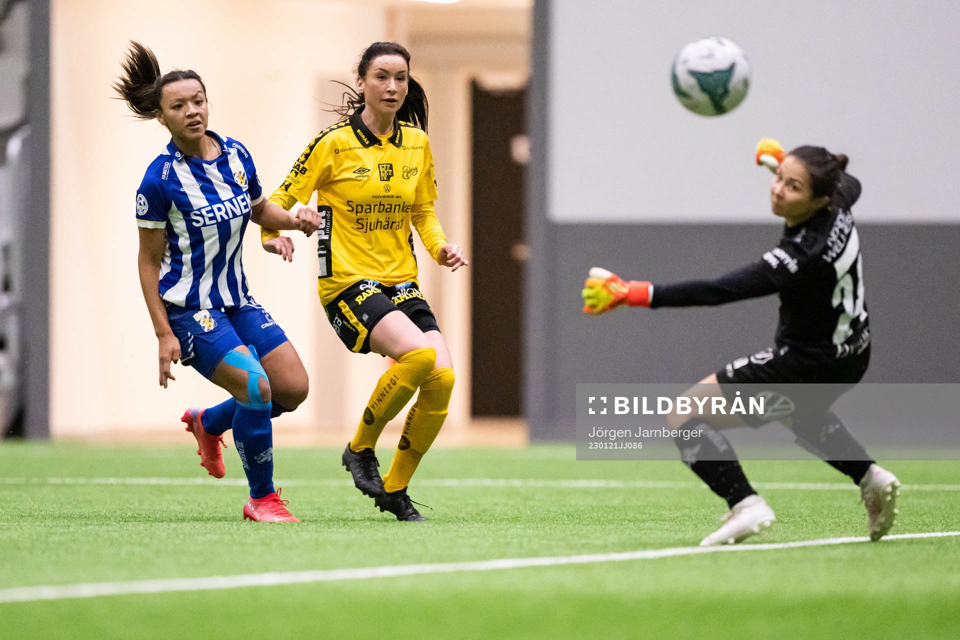 IFK Göteborgs Ashley Hall Hellström och Elfsborgs