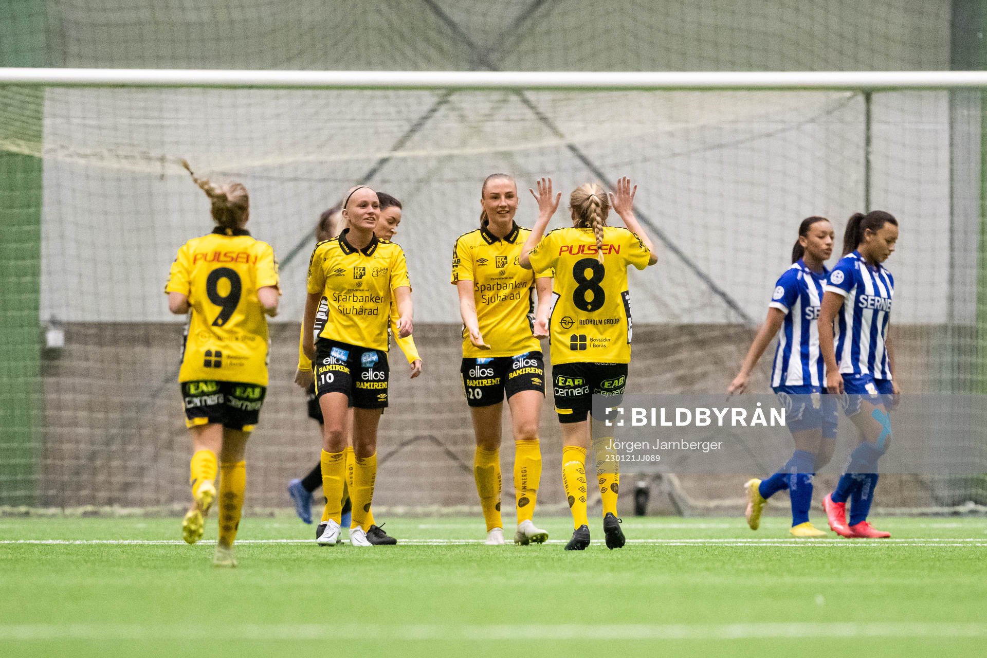 Elfsborgs spelare jublar