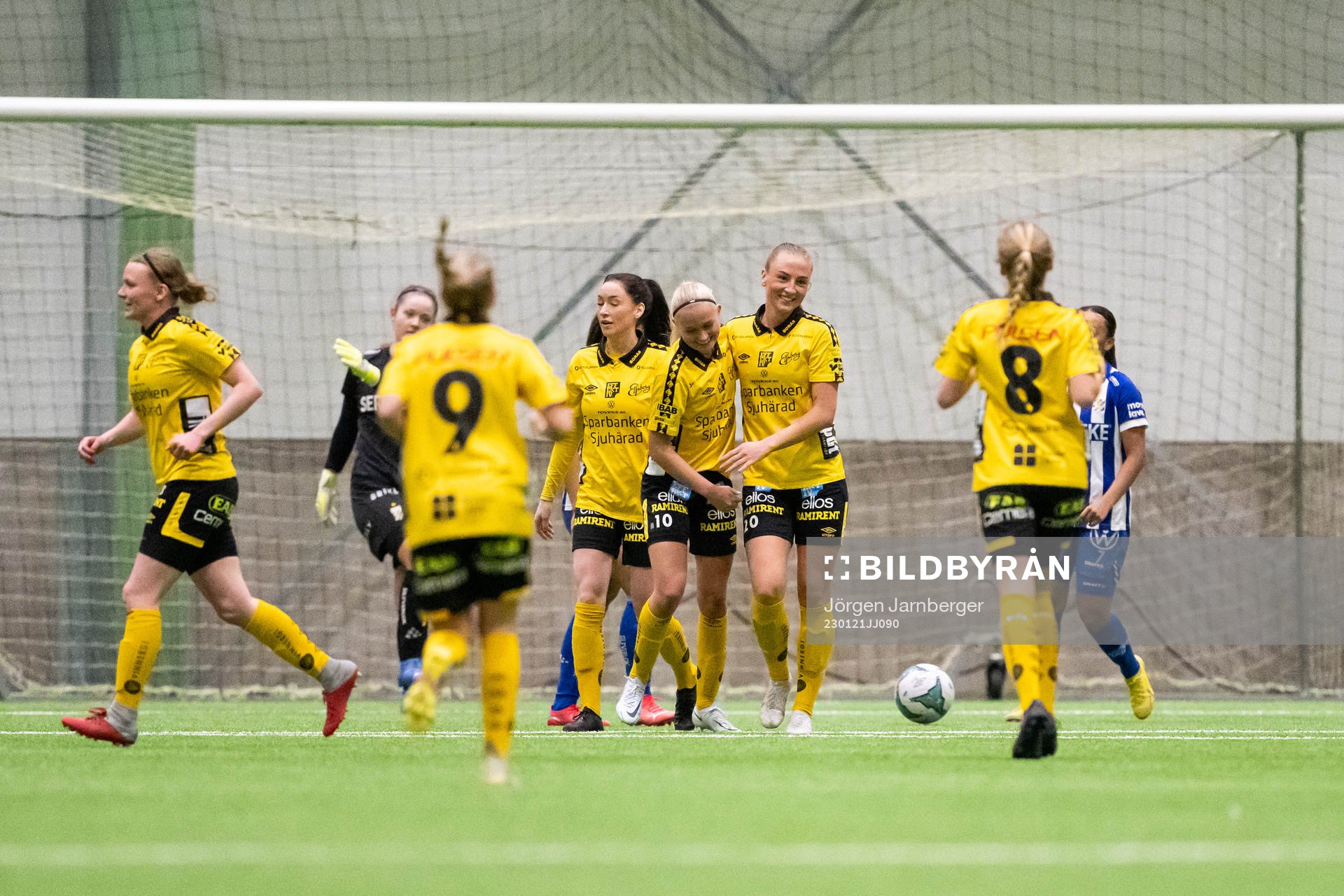 Elfsborgs spelare jublar