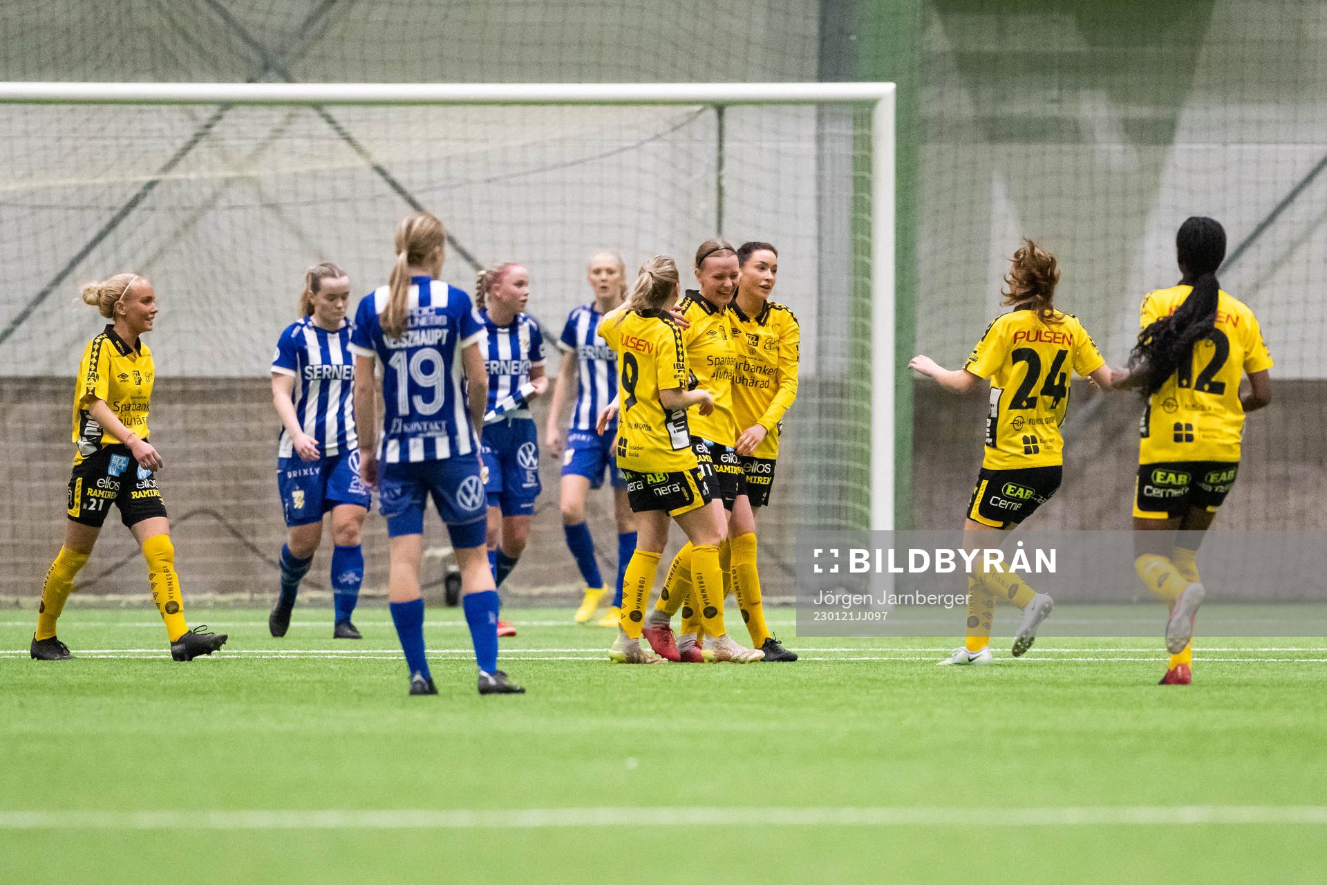 Elfsborgs spelare jublar