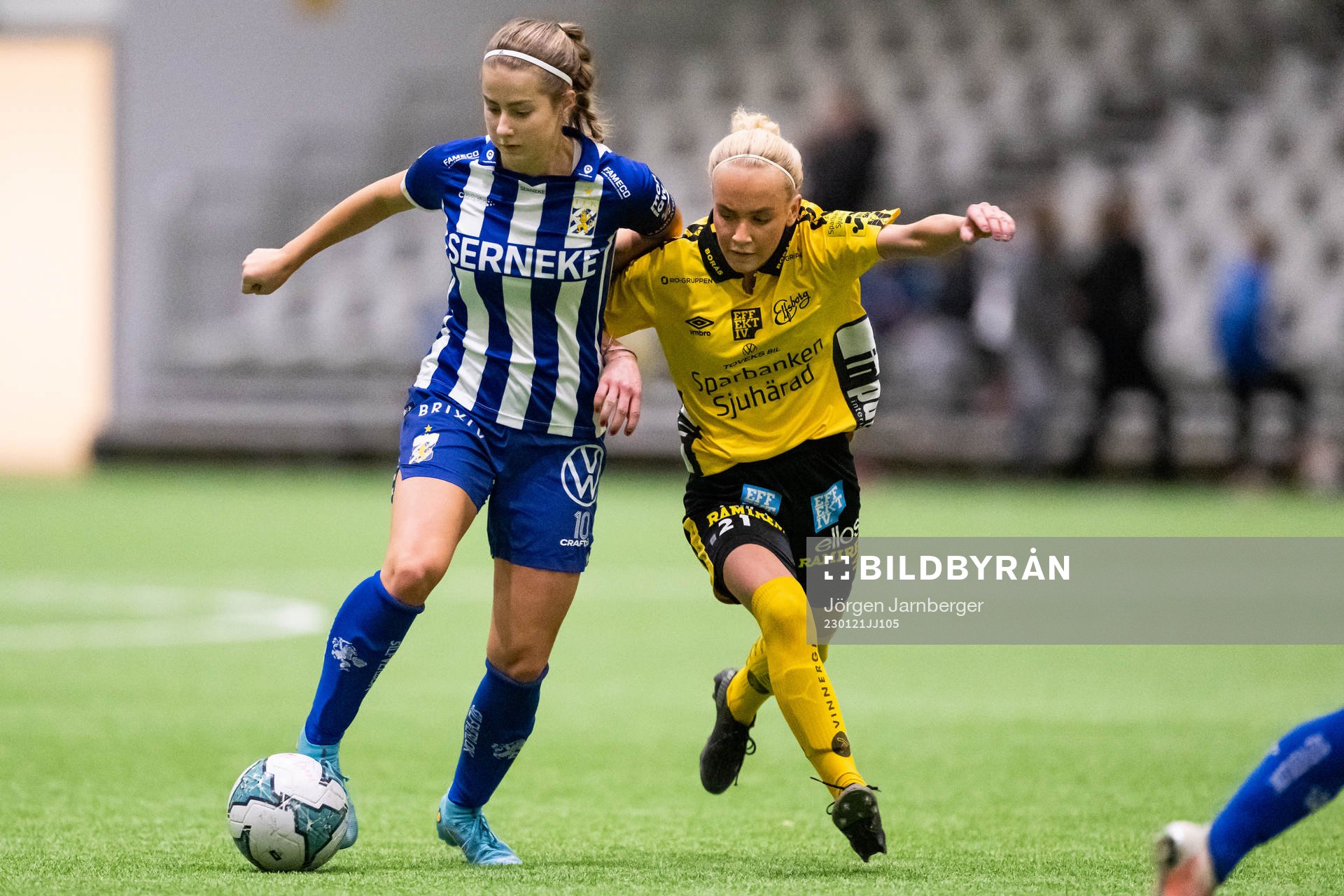 IFK Göteborgs Victoria Svanström och Elfsborgs Tea