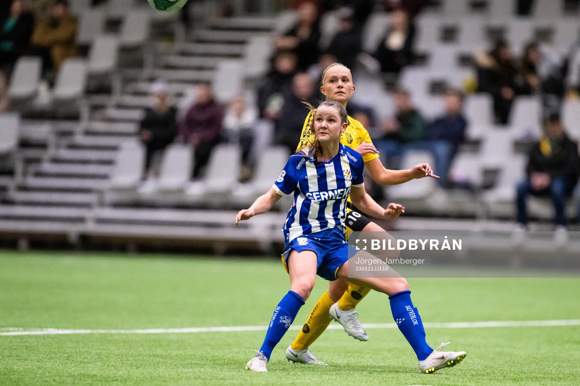 under träningsmatchen mellan Elfsborg och IFK Göteborg