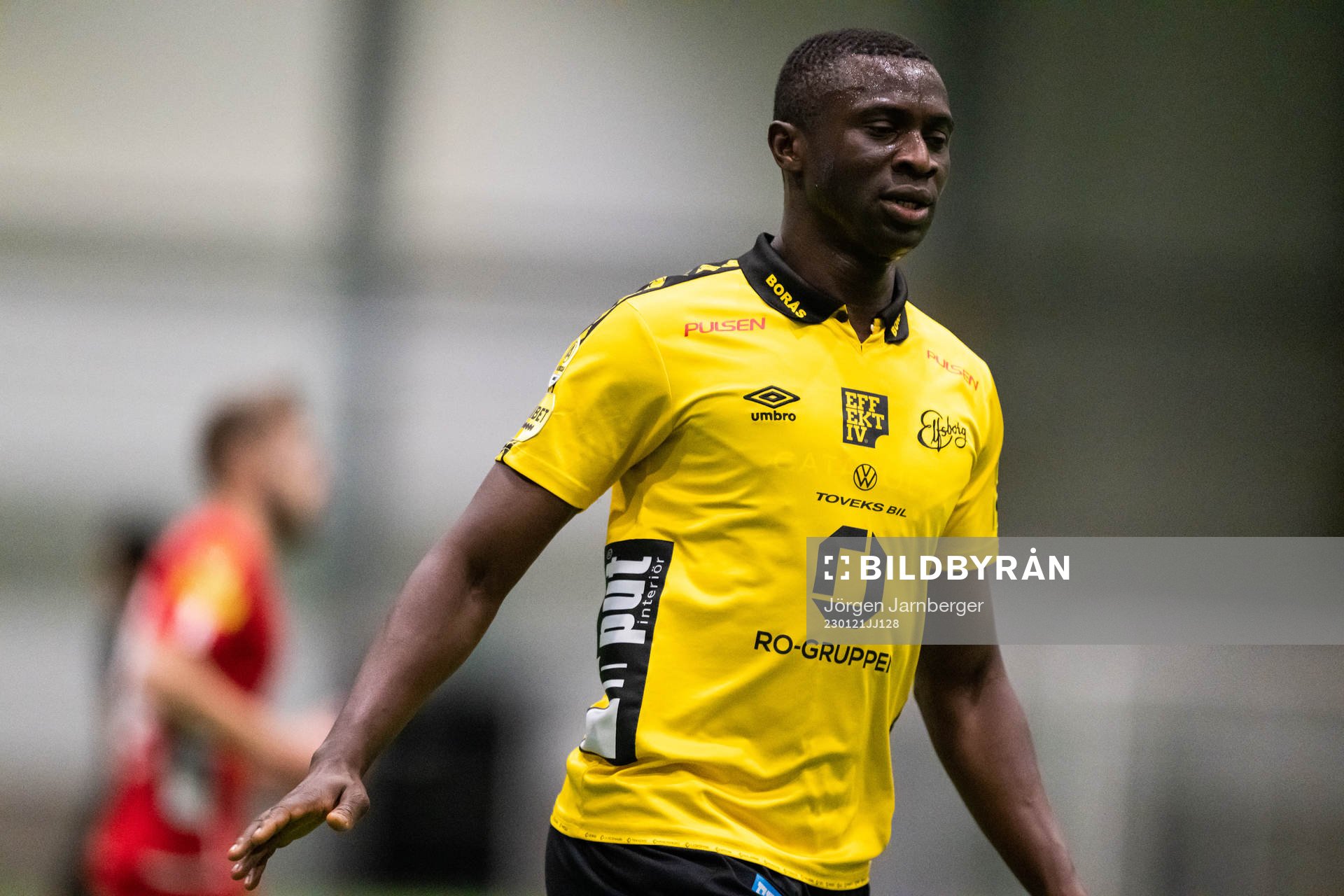 under en internmatch med Elfsborg