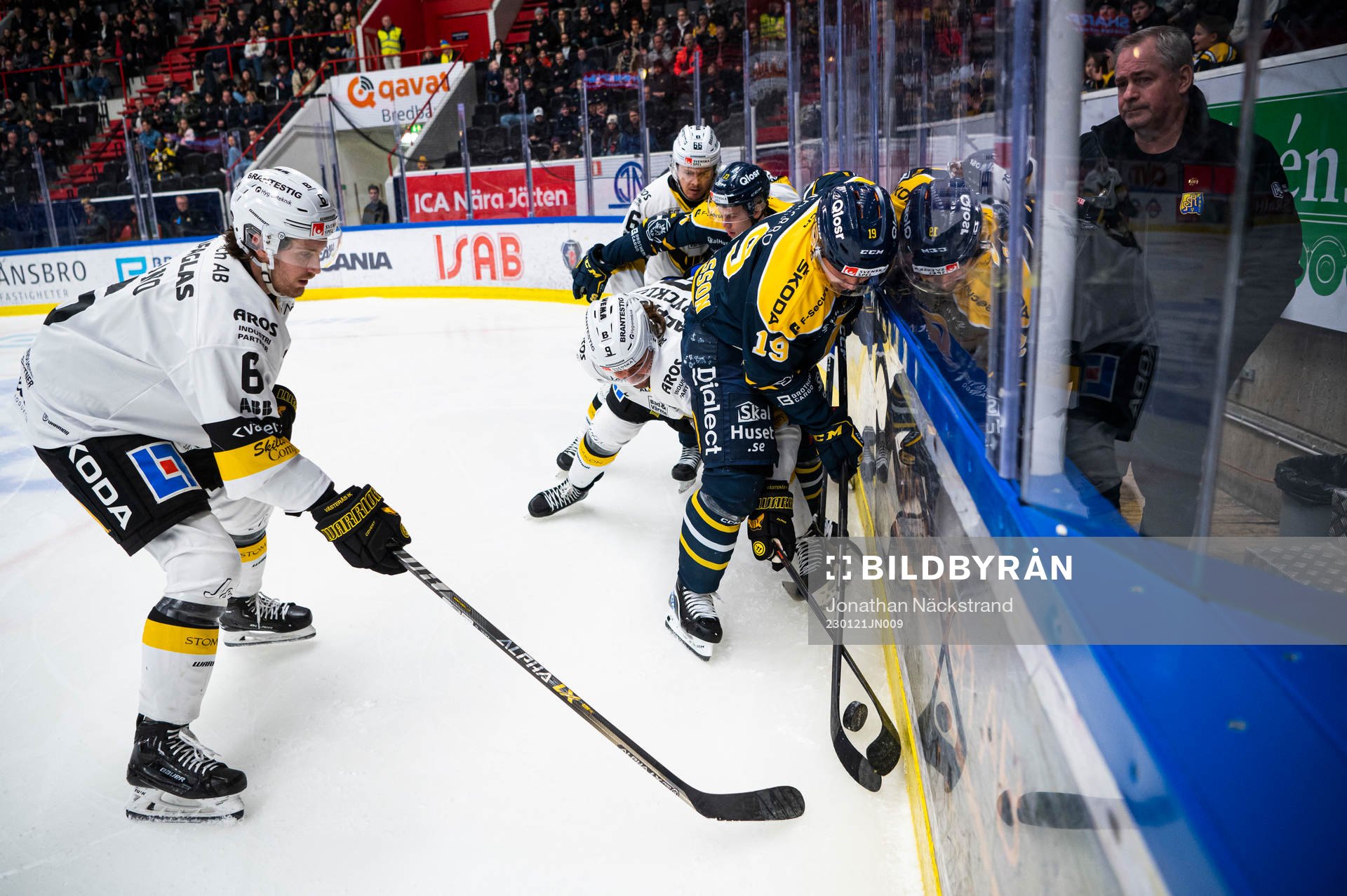 Västerås Nicholas Albano, Västerås Mikael Frycklund och