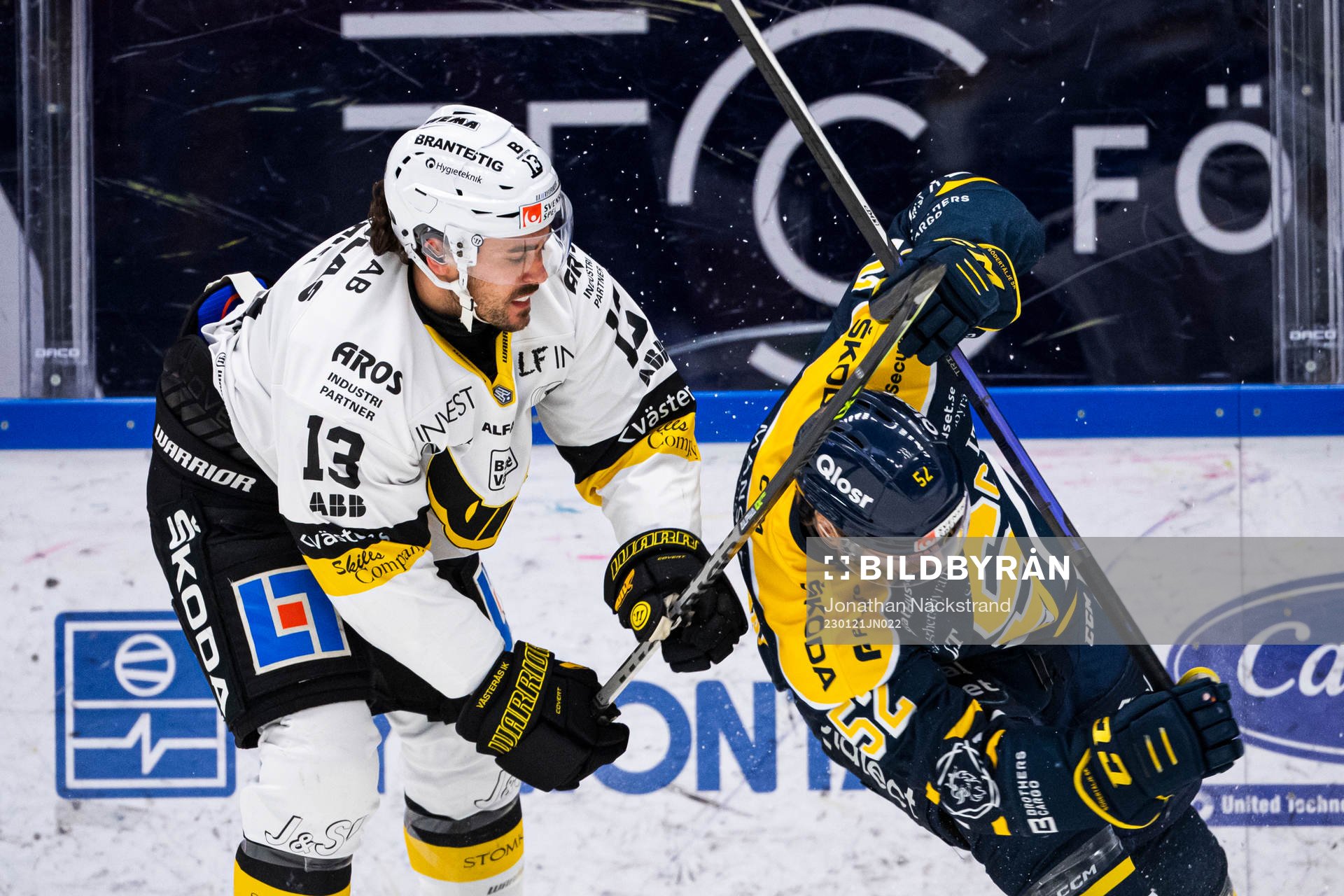 Västerås Trevor Cheek och Södertäljes Christopher
