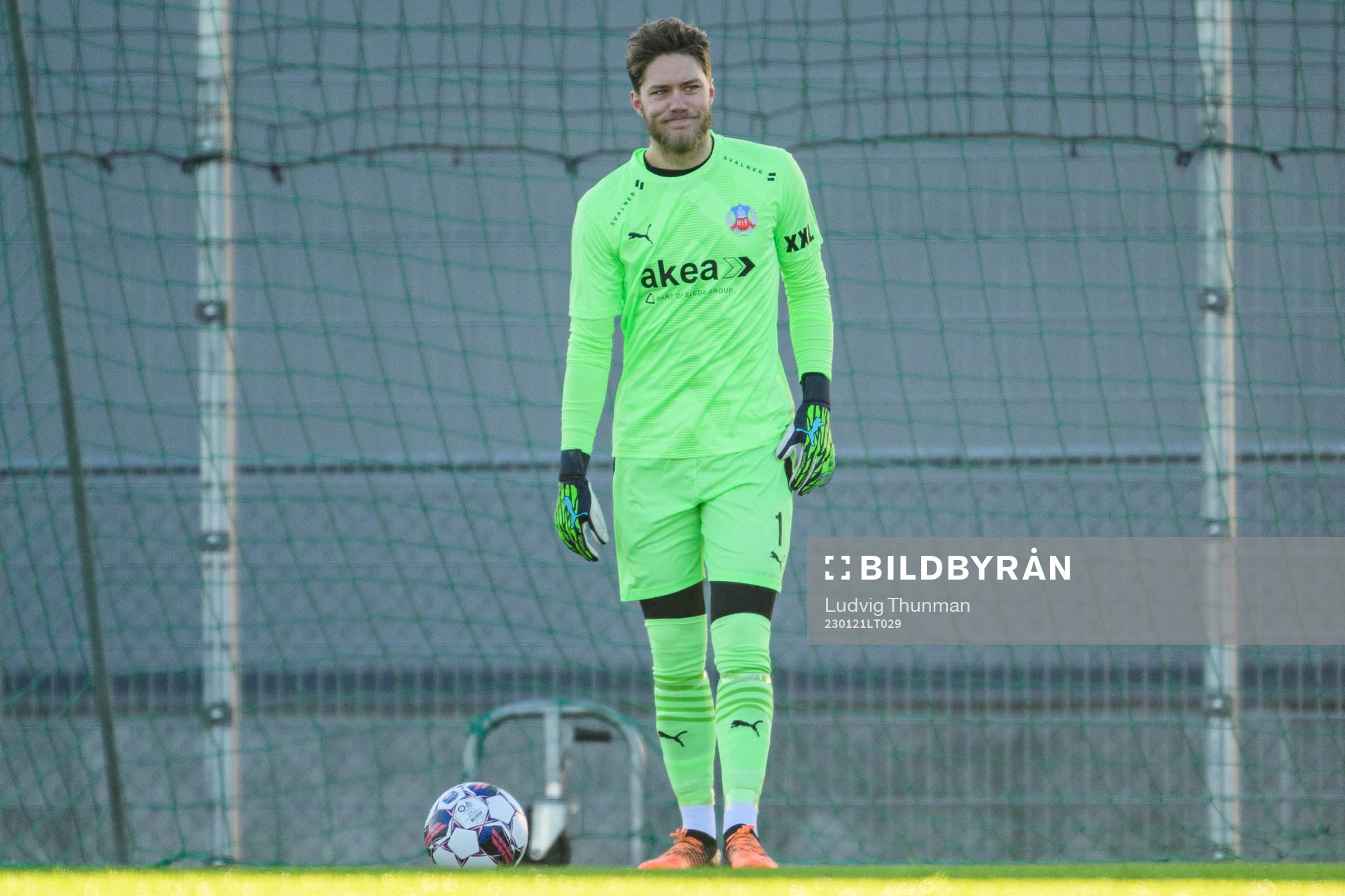 Helsingborgs målvakt Kalle Joelsson