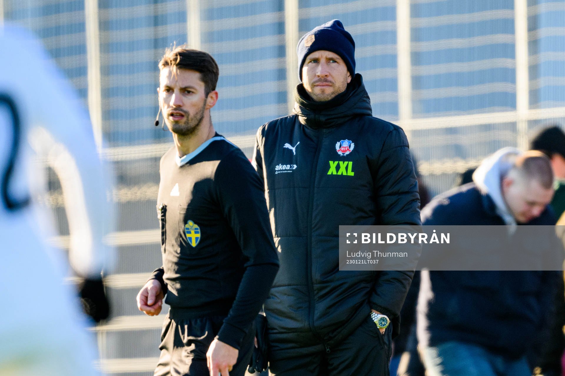 Helsingborgs tränare Mattias Lindström