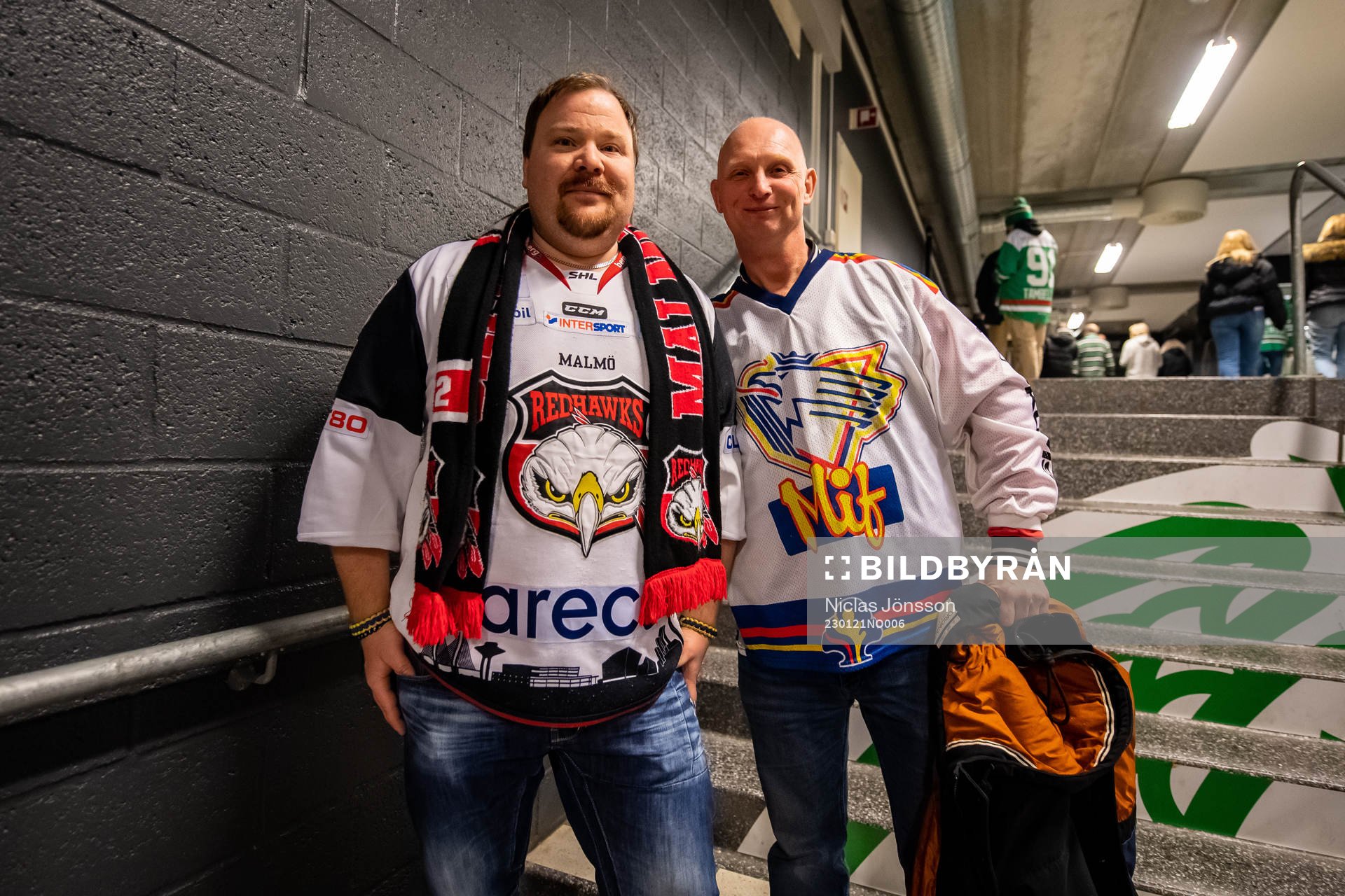 Malmö Redhawks supportrar