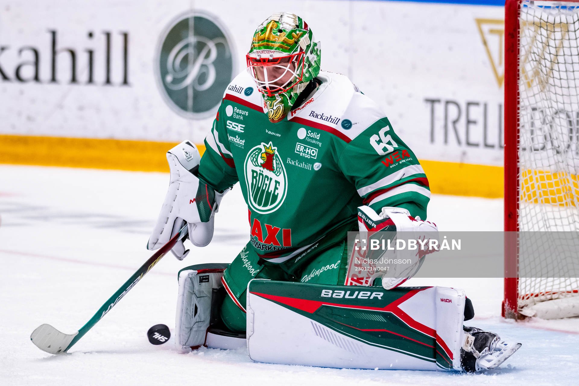 Rögles målvakt Christoffer Rifalk