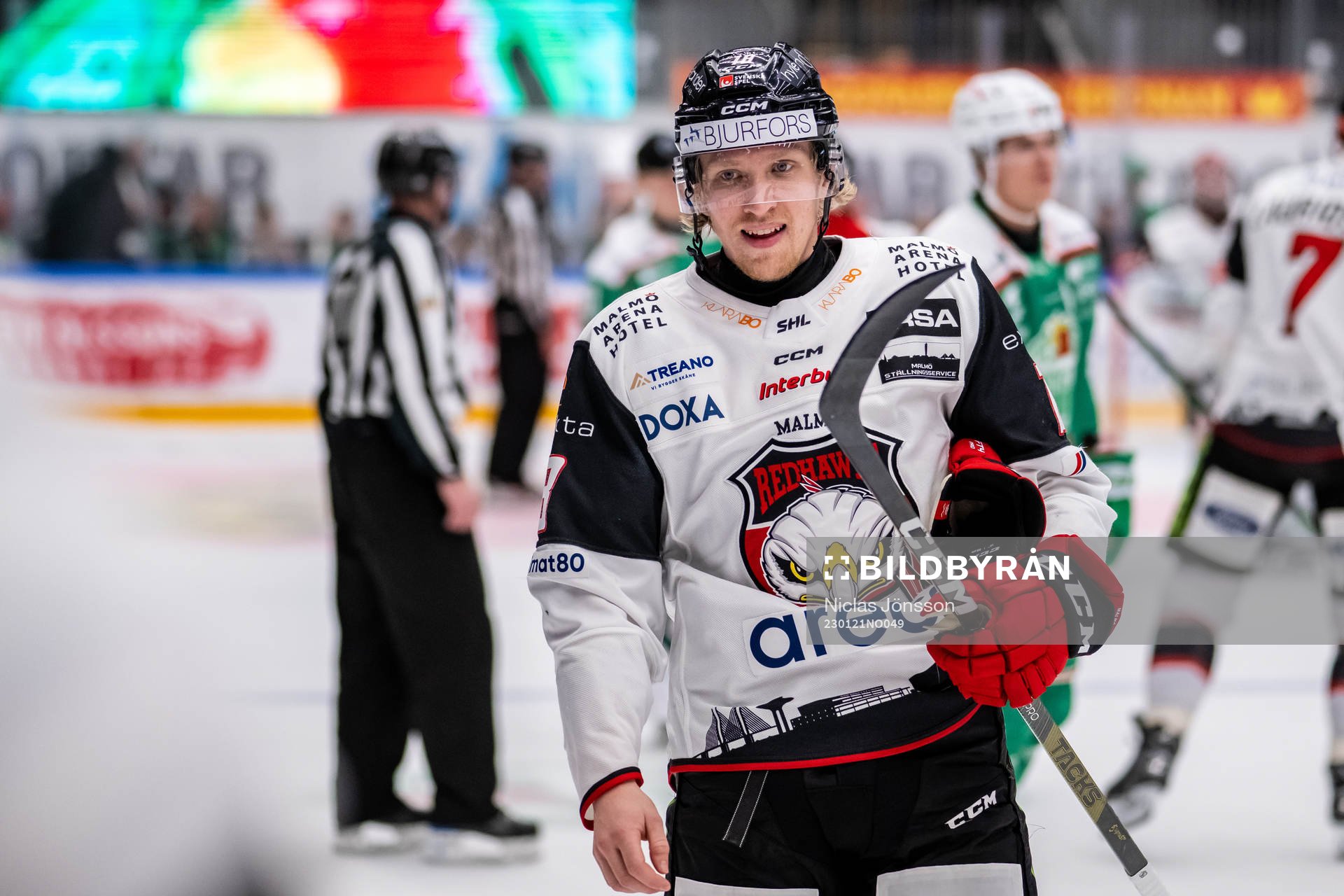Malmö Redhawks Marcus Sylvegård