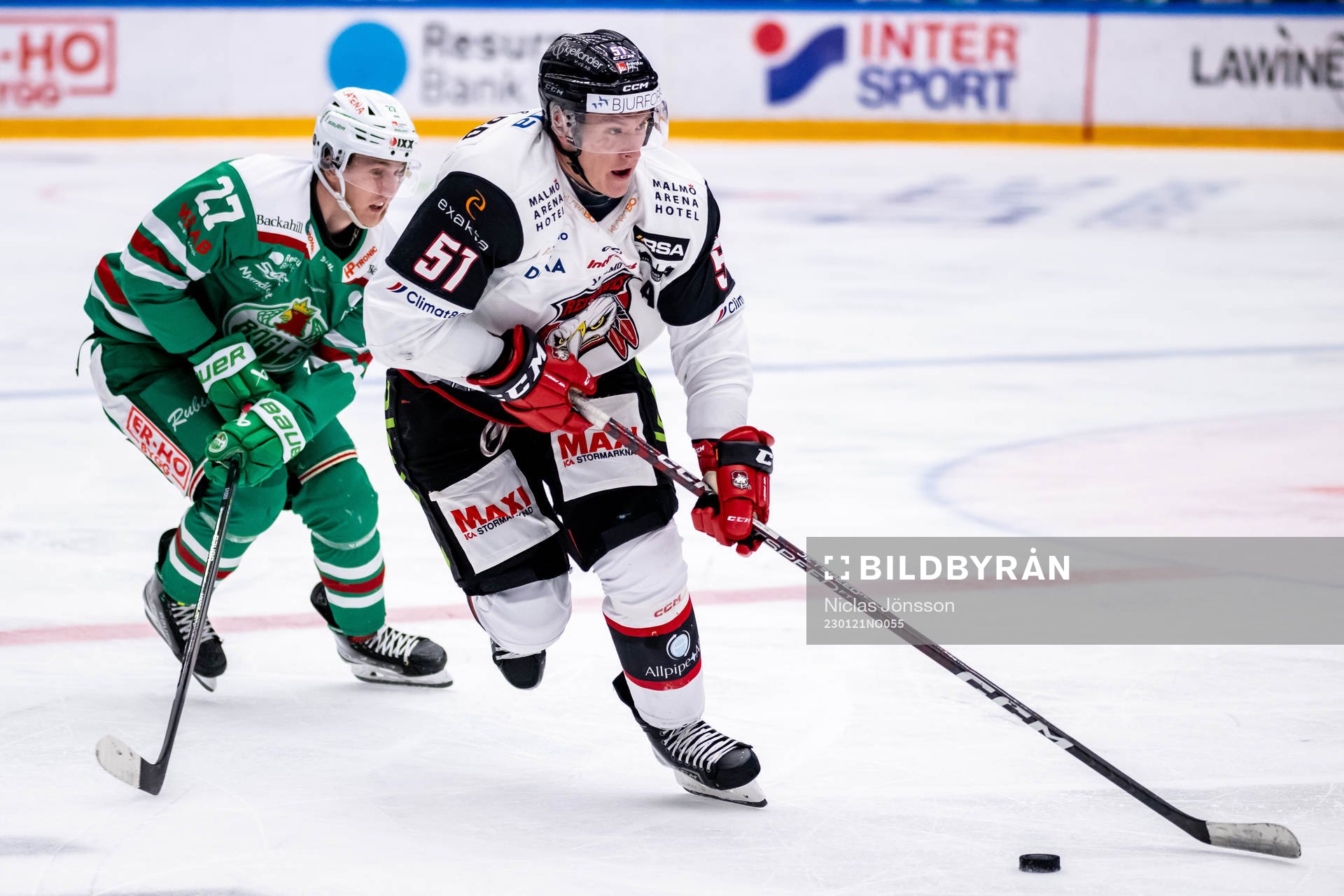 Malmö Redhawks Emil Sylvegård