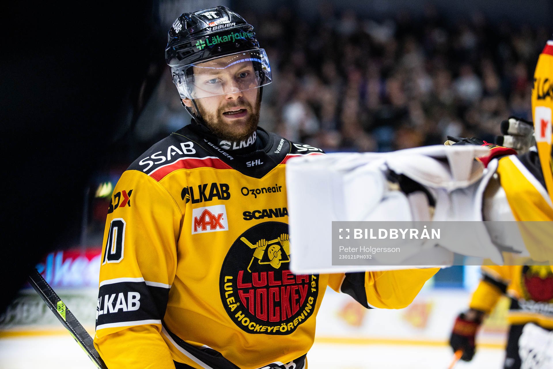 Luleås Einar Emanuelsson jublar