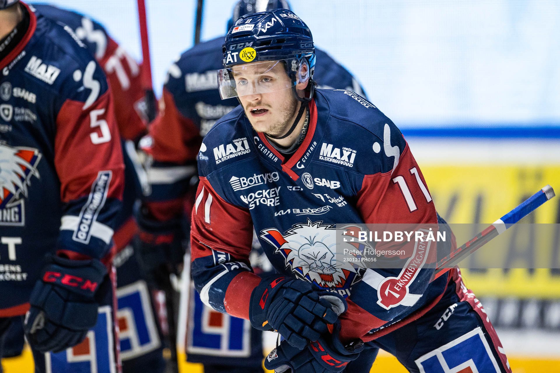 Linköpings Henrik Törnqvist jublar