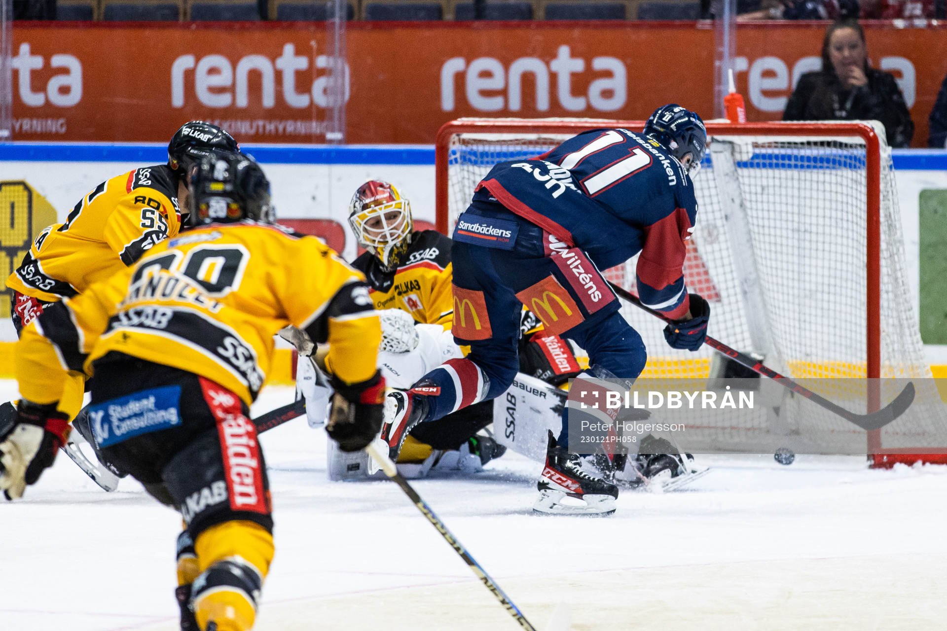 Linköpings Henrik Törnqvist reducerar till 2-3 bakom
