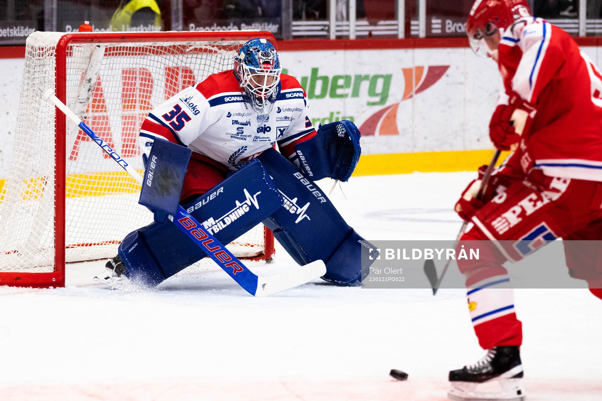 Oskarshamns målvakt Joe Cannata