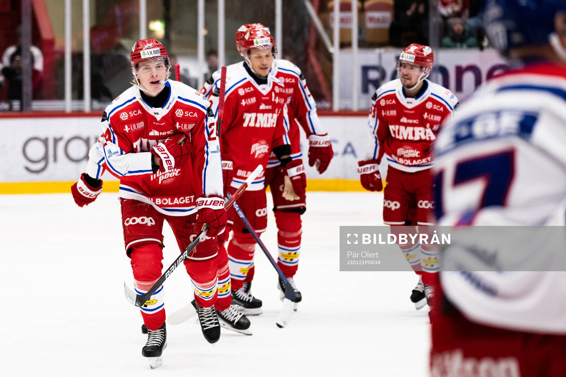 Timrås Erik Walli Walterholm jublar