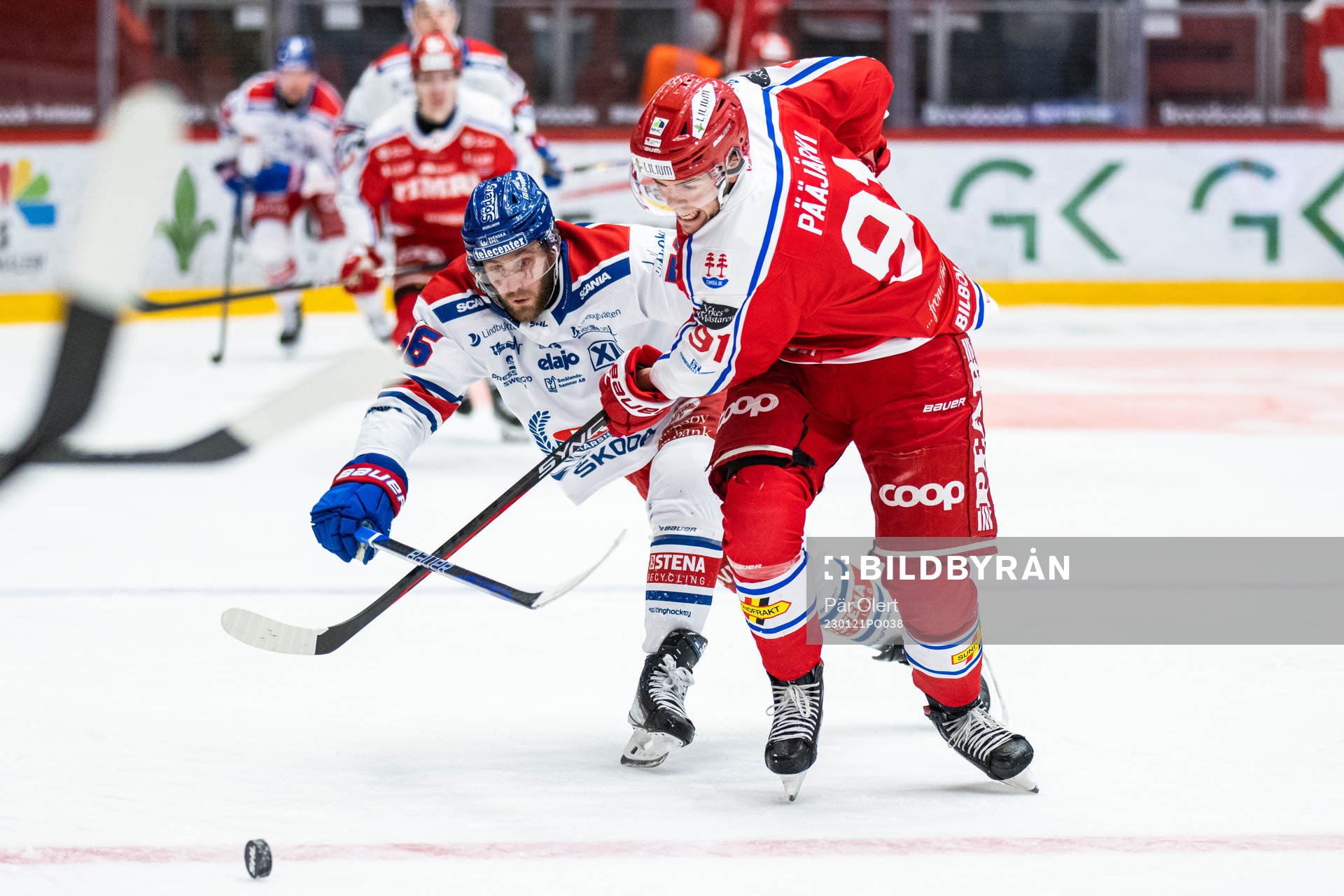 Oskarshamns Robin Norell och Timrås Magnus Pääjärvi