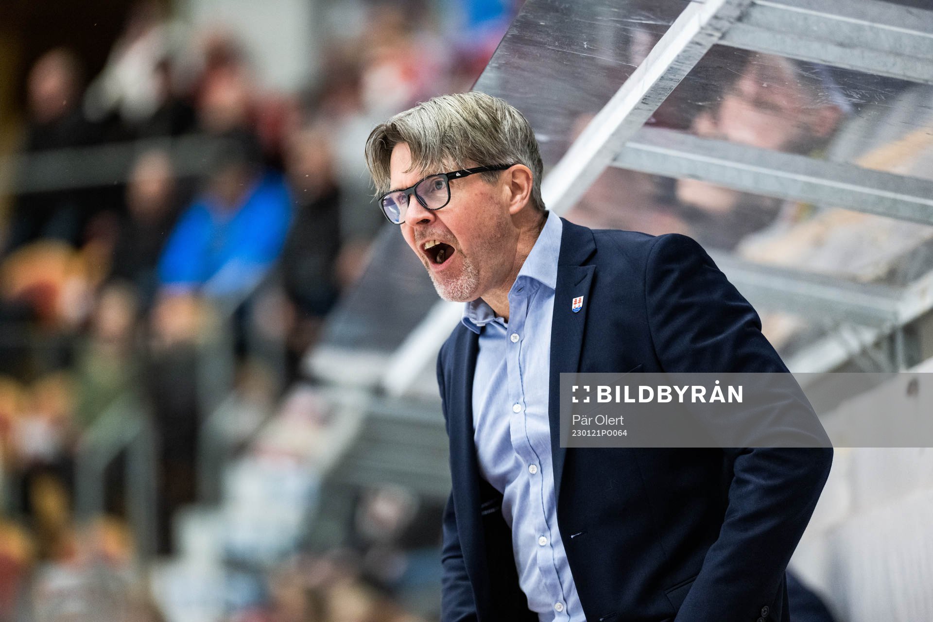 Timrås tränare Anders Karlsson reagerar