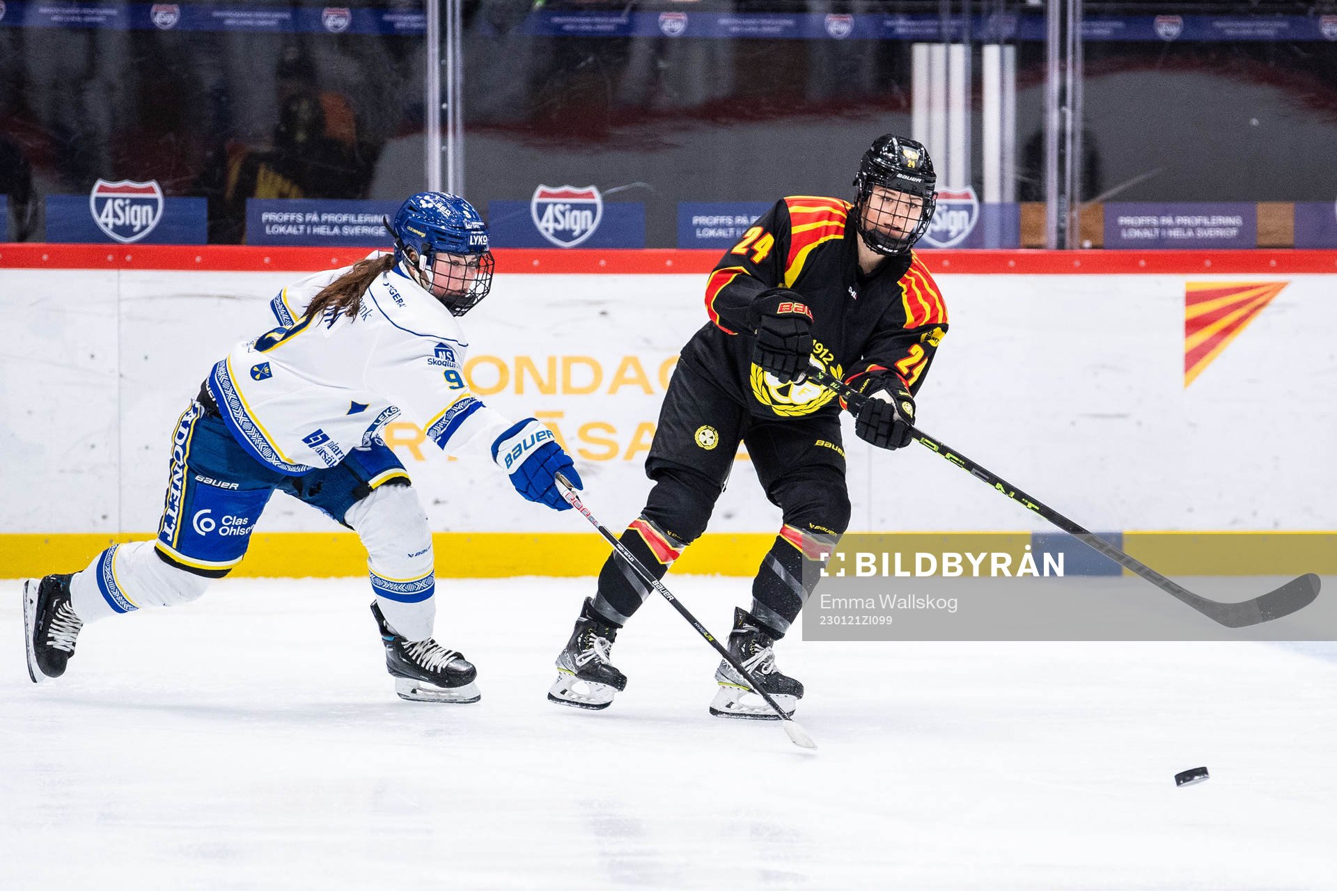 Leksands Hana Haasova och Brynäs Sara Cajanova