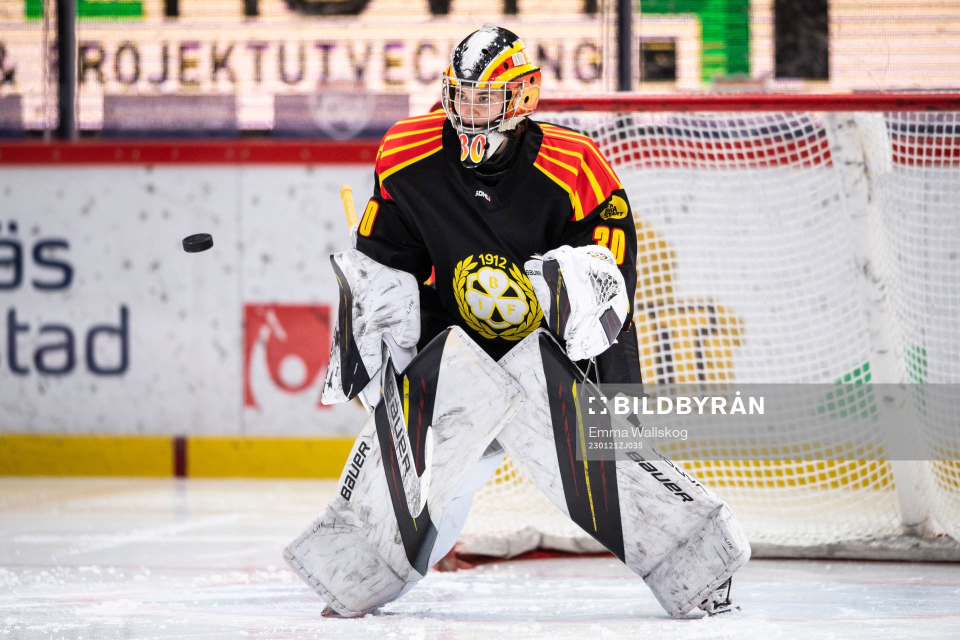 Brynäs målvakt Felicia Frank