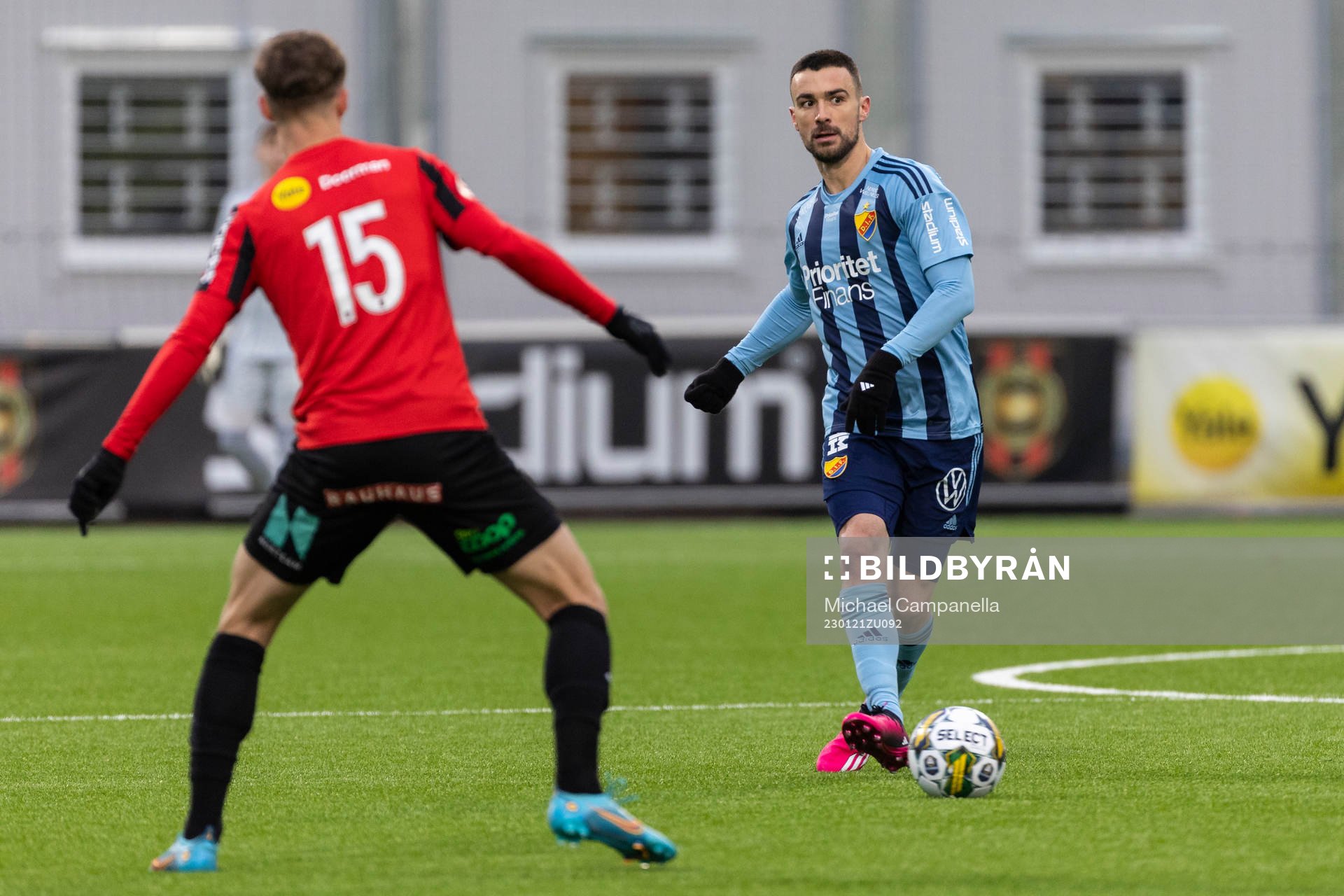 Djurgårdens Carlos Moros Garcia