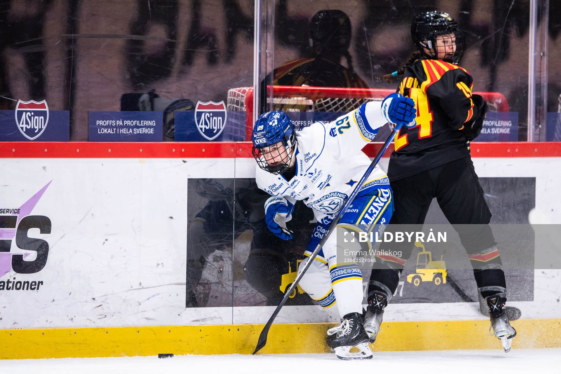 Leksands Annika Fazokas och Brynäs Sara Cajanova