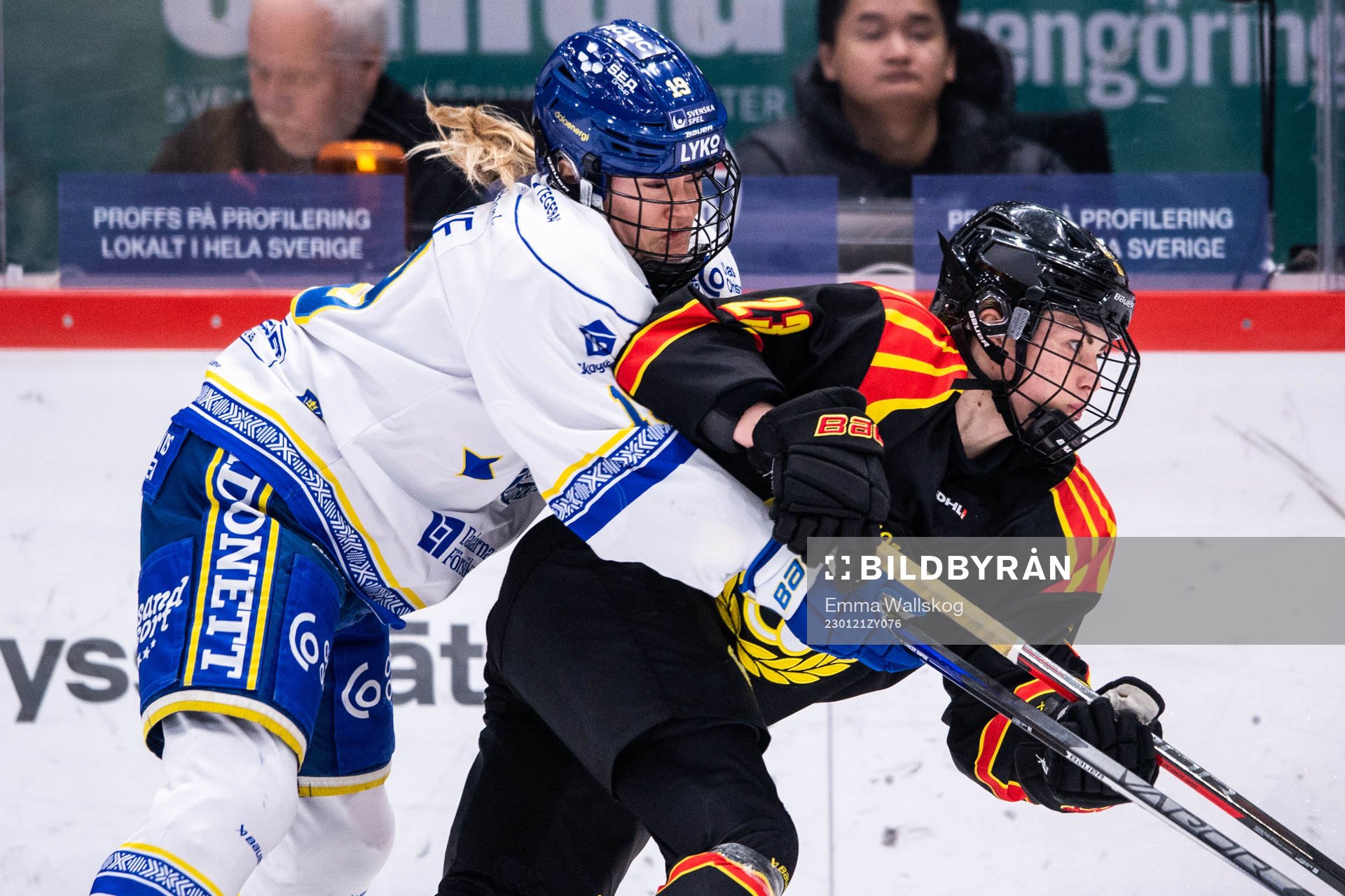 Leksands Anna Elizabeth Purschke och Brynäs Moa Wernblom