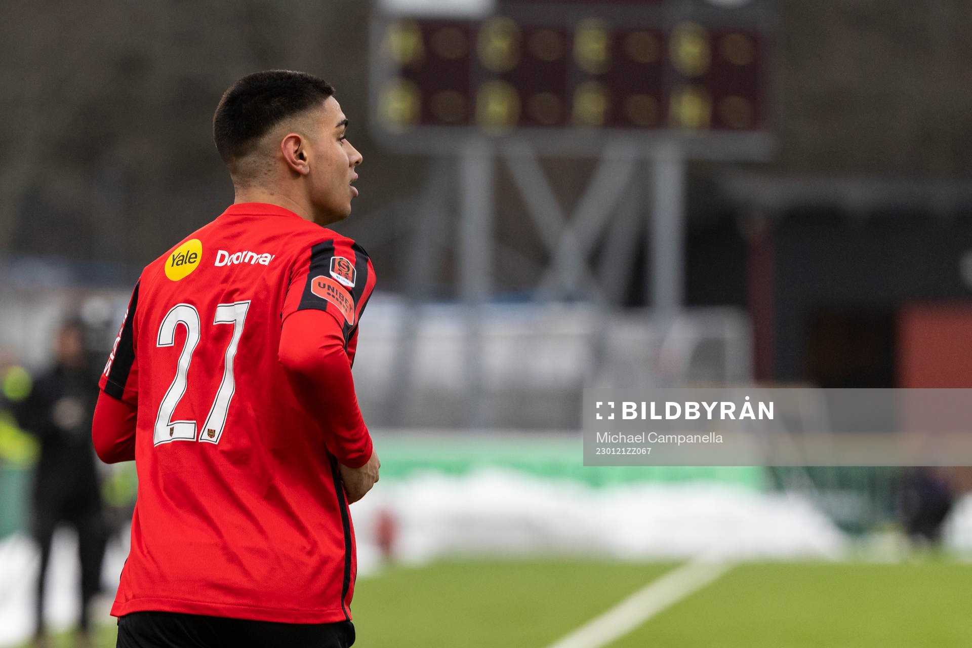 Brommapojkarnas Liam Tahwildaran