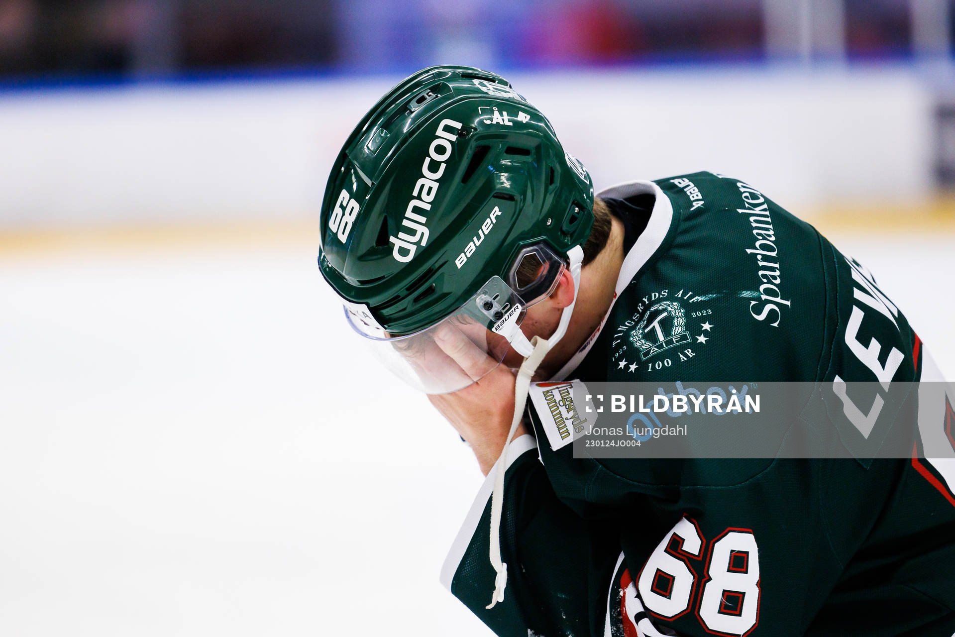 Tingsryds Ludvig Levinsson har ont