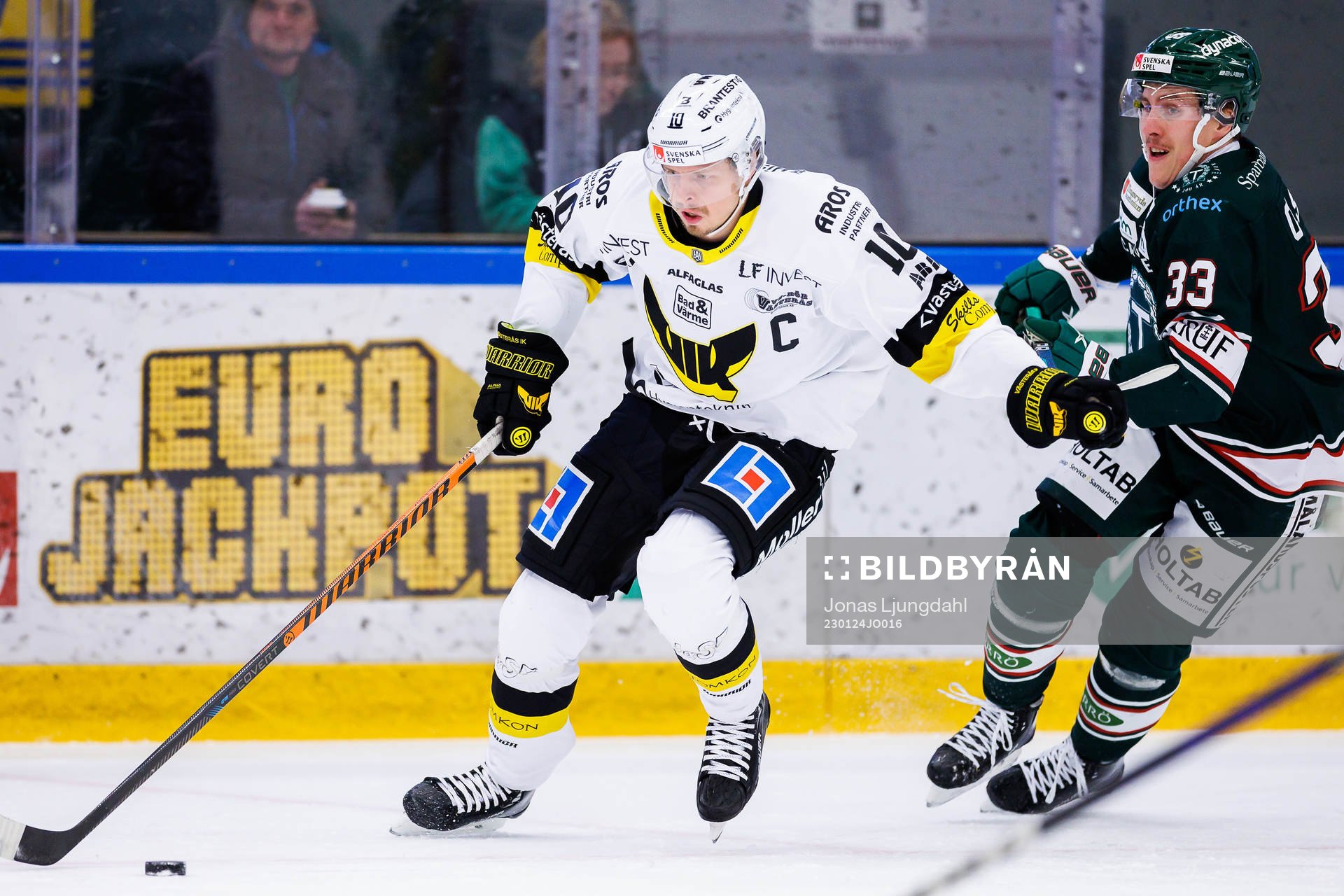 Västerås Jimmie Jansson Lorek och Tingsryds Felix Olsson
