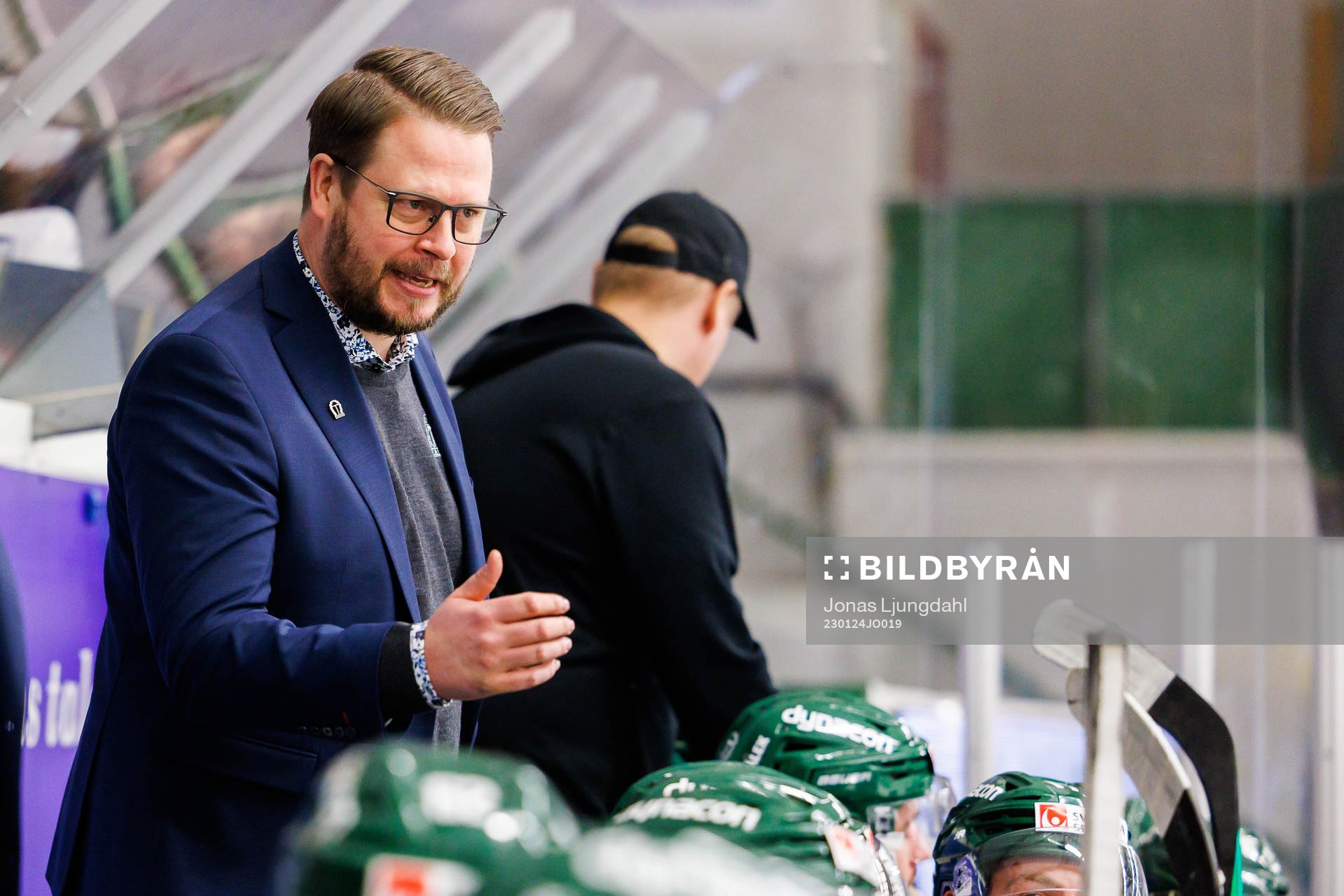 Tingsryds tränare Fredrik Glader