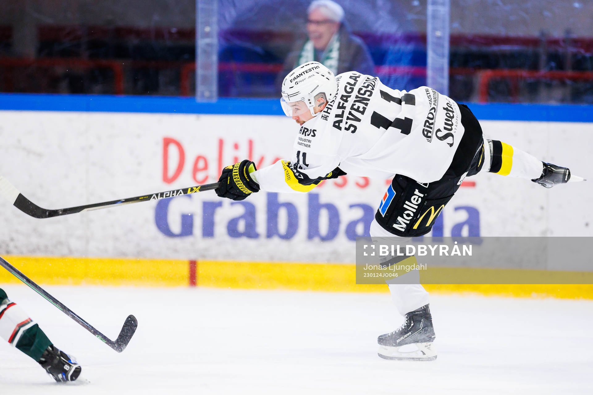 Västerås Anton Svensson skjuter