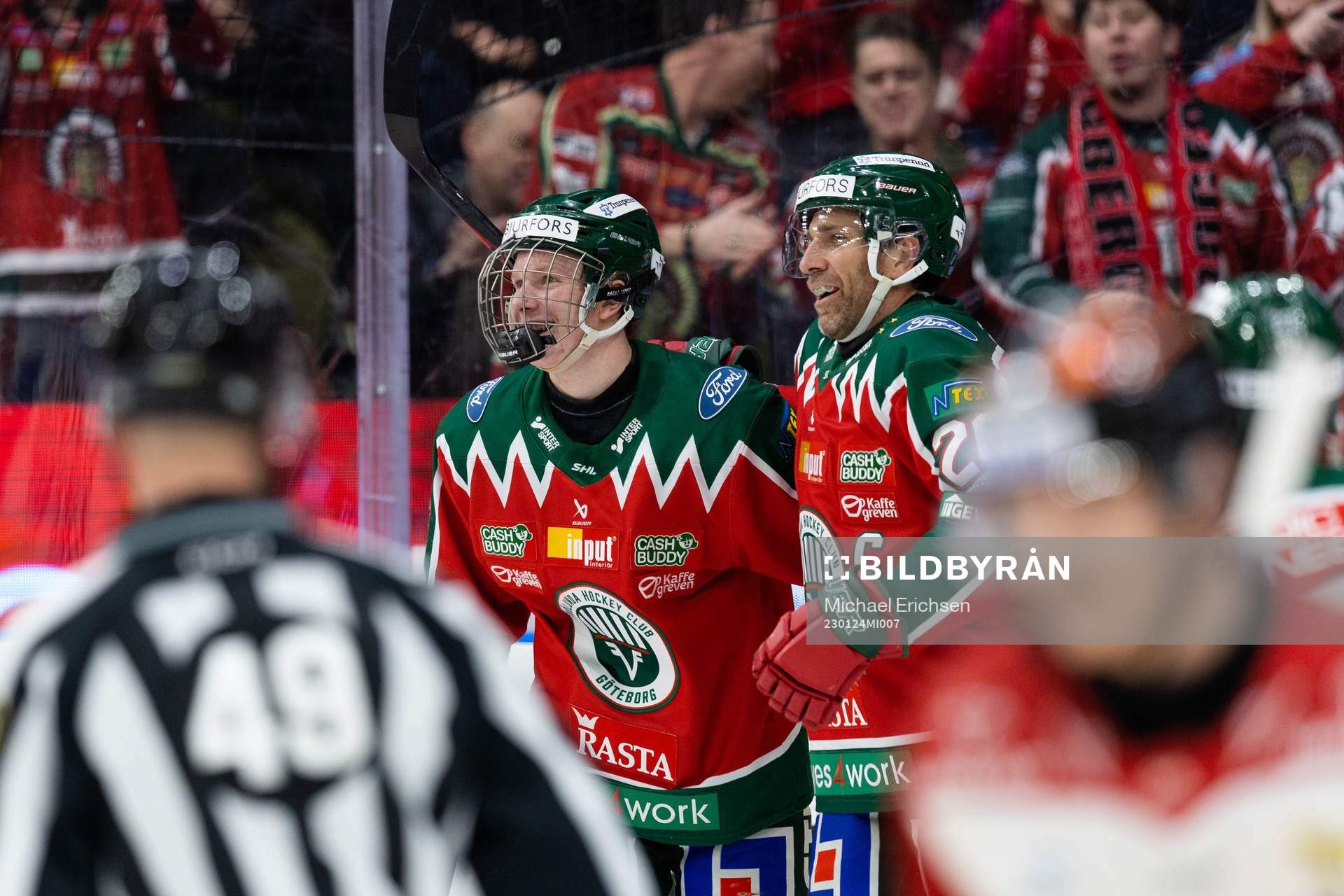 Otto Stenberg Frölundas jublar