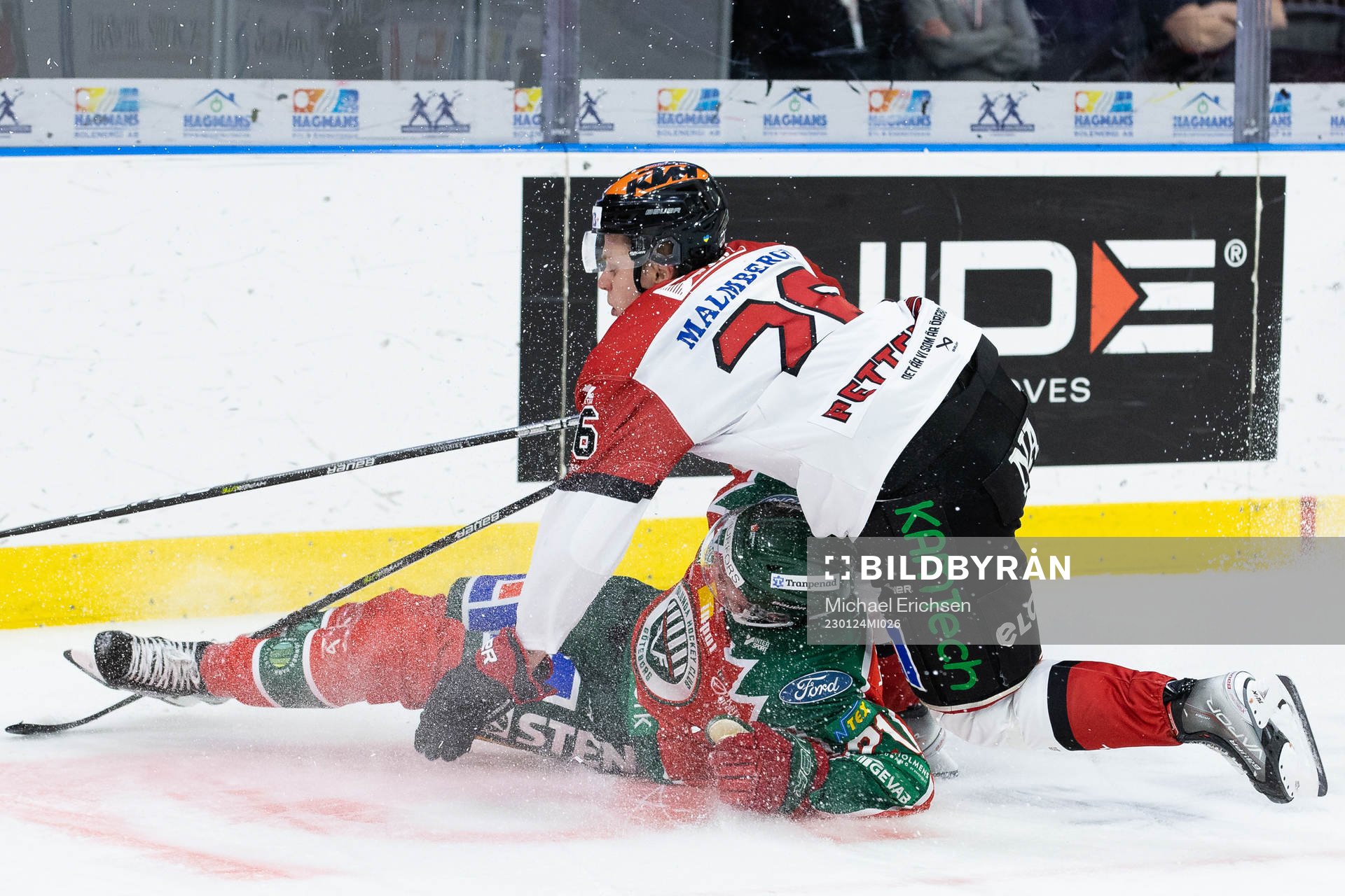 Frölundas Loui Eriksson och Örebros Elias Pettersson