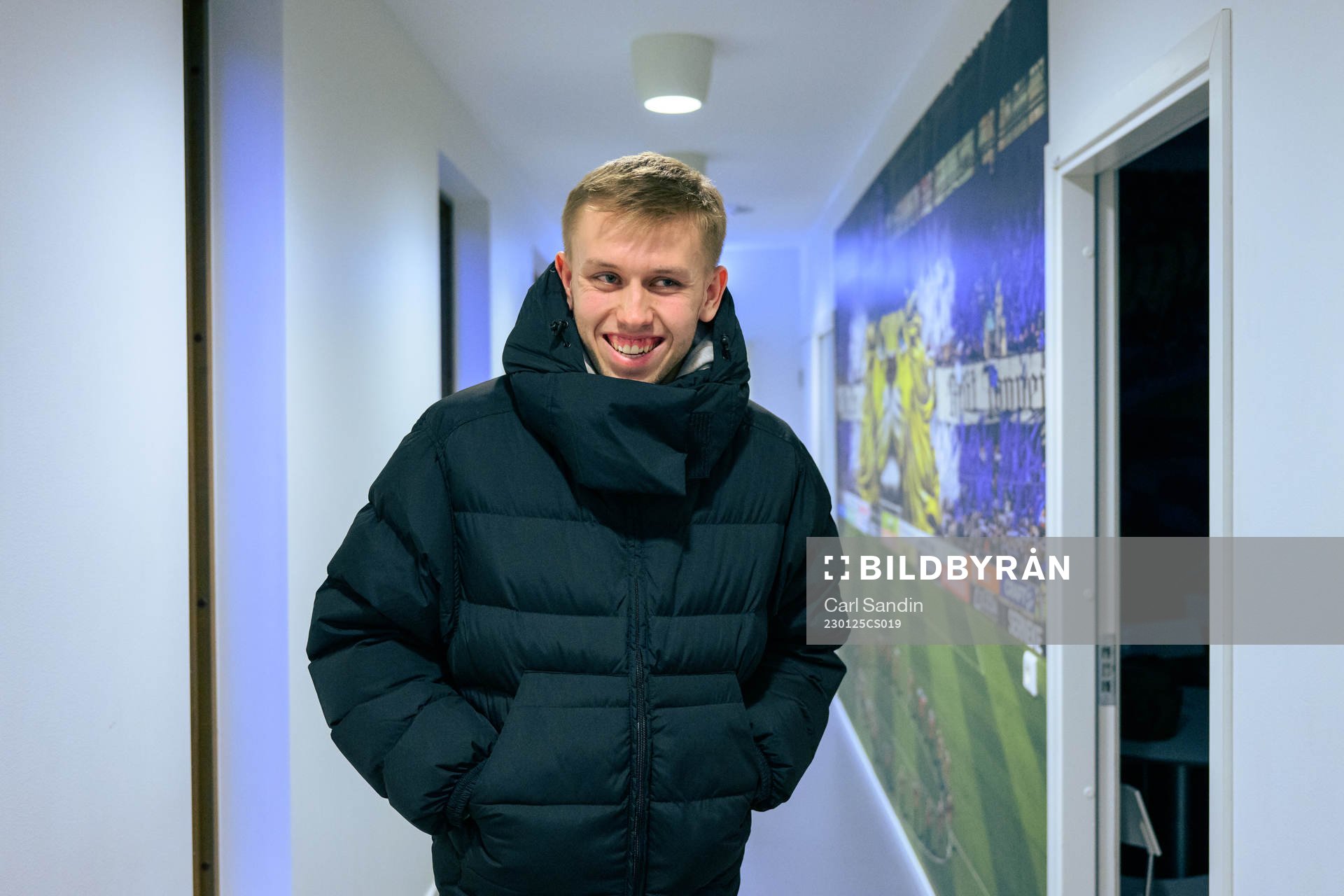 IFK Göteborgs Elias Hagen på Kamratgården