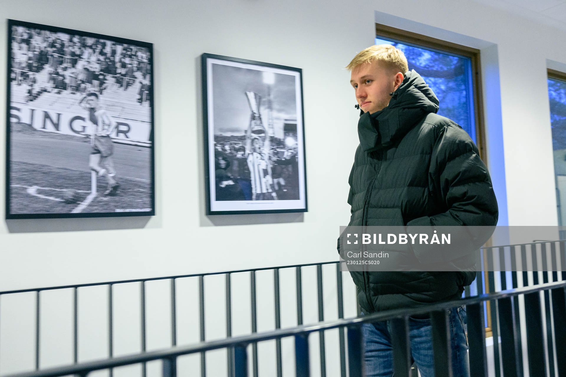 IFK Göteborgs Elias Hagen på Kamratgården