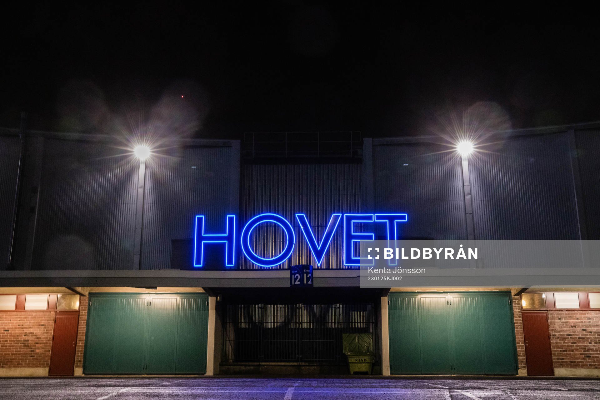 Exteriör av Hovet