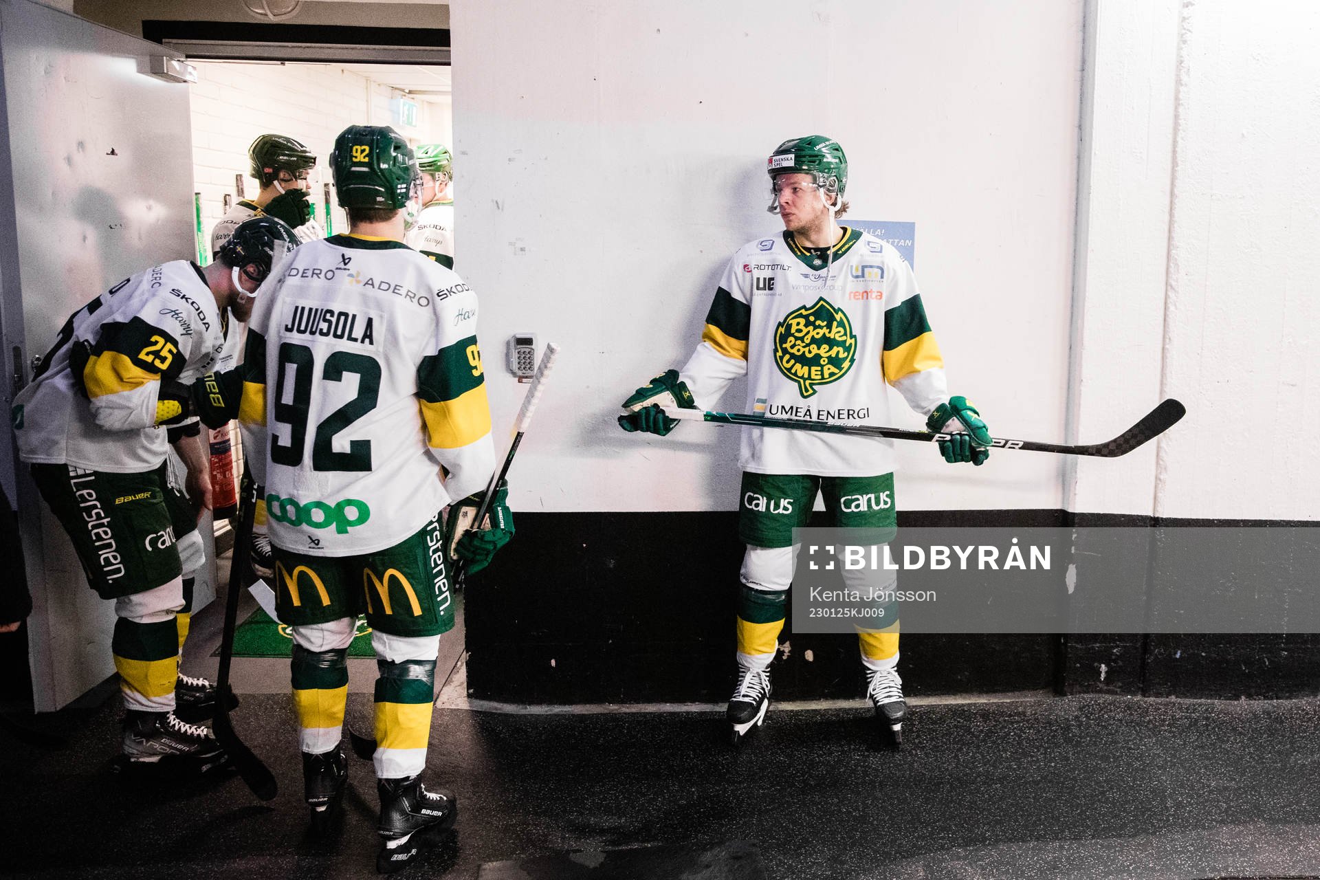 Björklövens Christopher Bengtsson, Viljami Juusola och