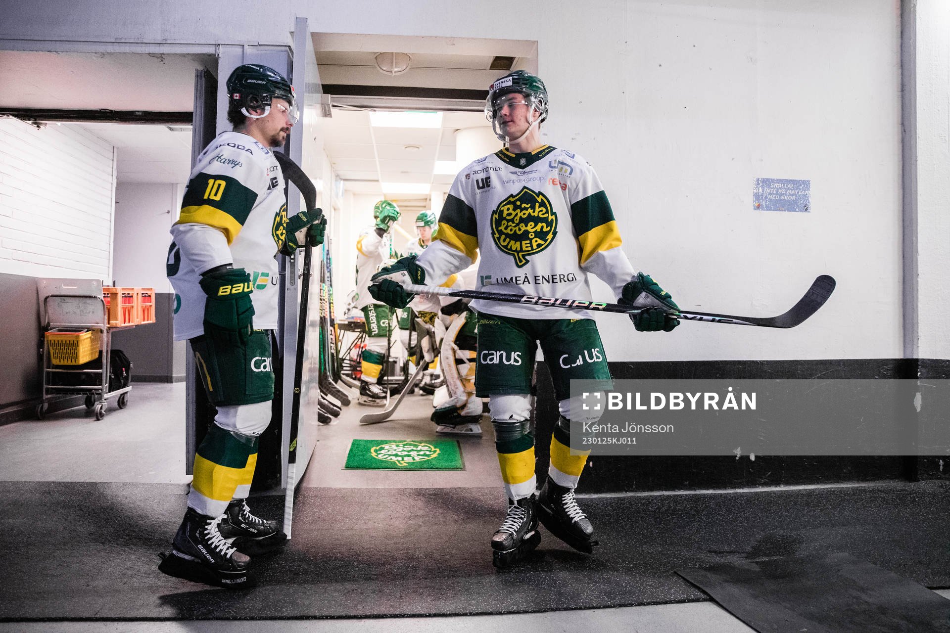 Björklövens Gerry Fitzgerald och Viljami Juusola