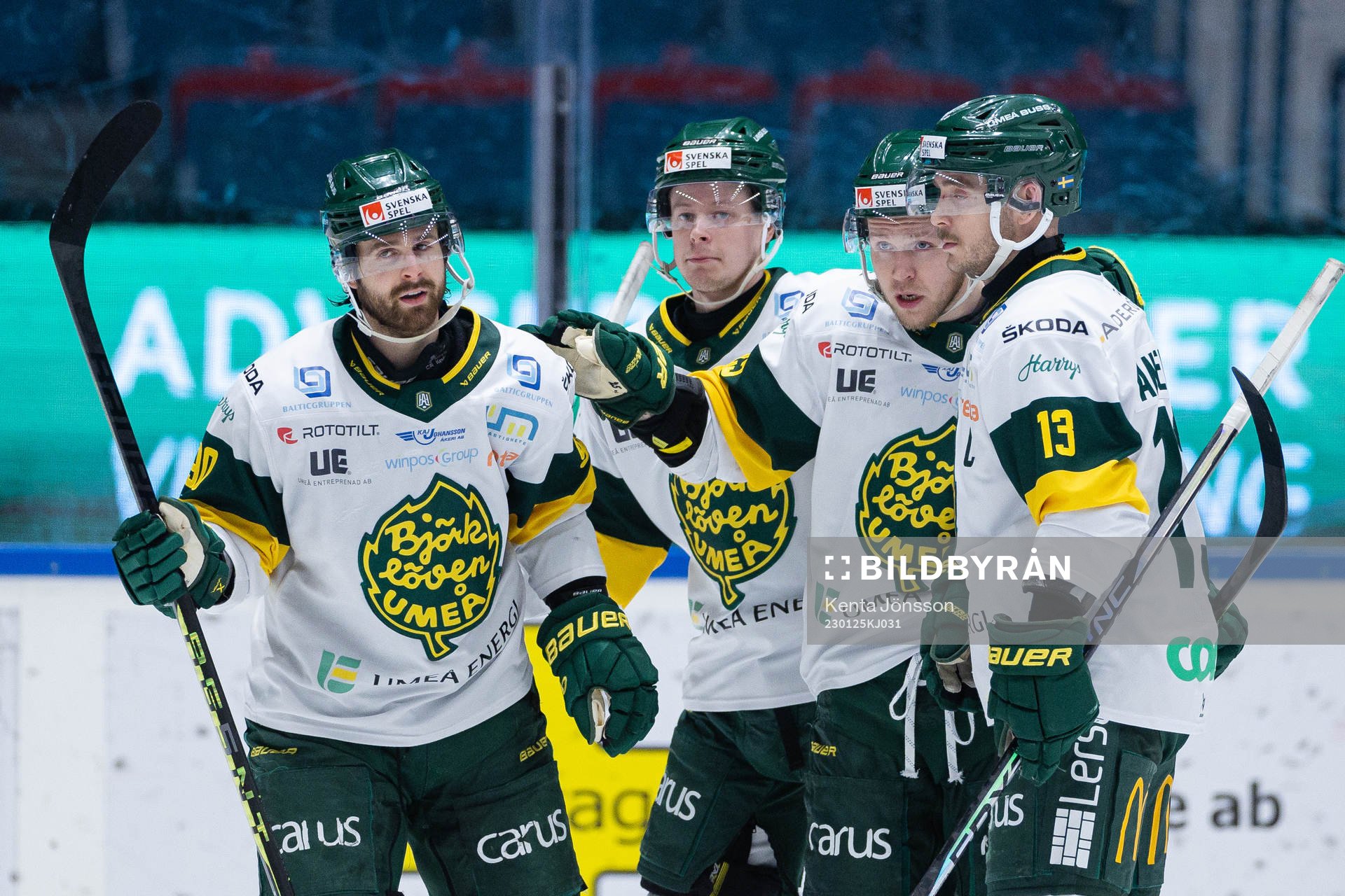 Björklövens Alex Hutchings, Christopher Bengtsson och