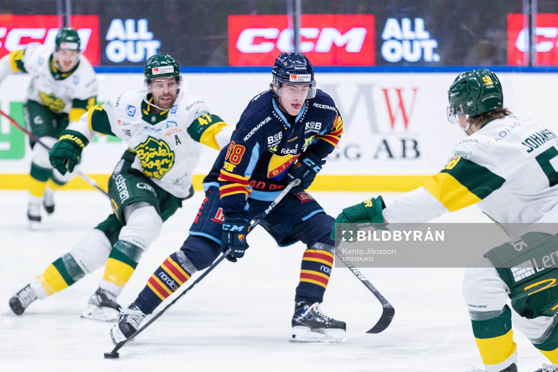 Björklövens Charles David Beaudoin och Djurgårdens