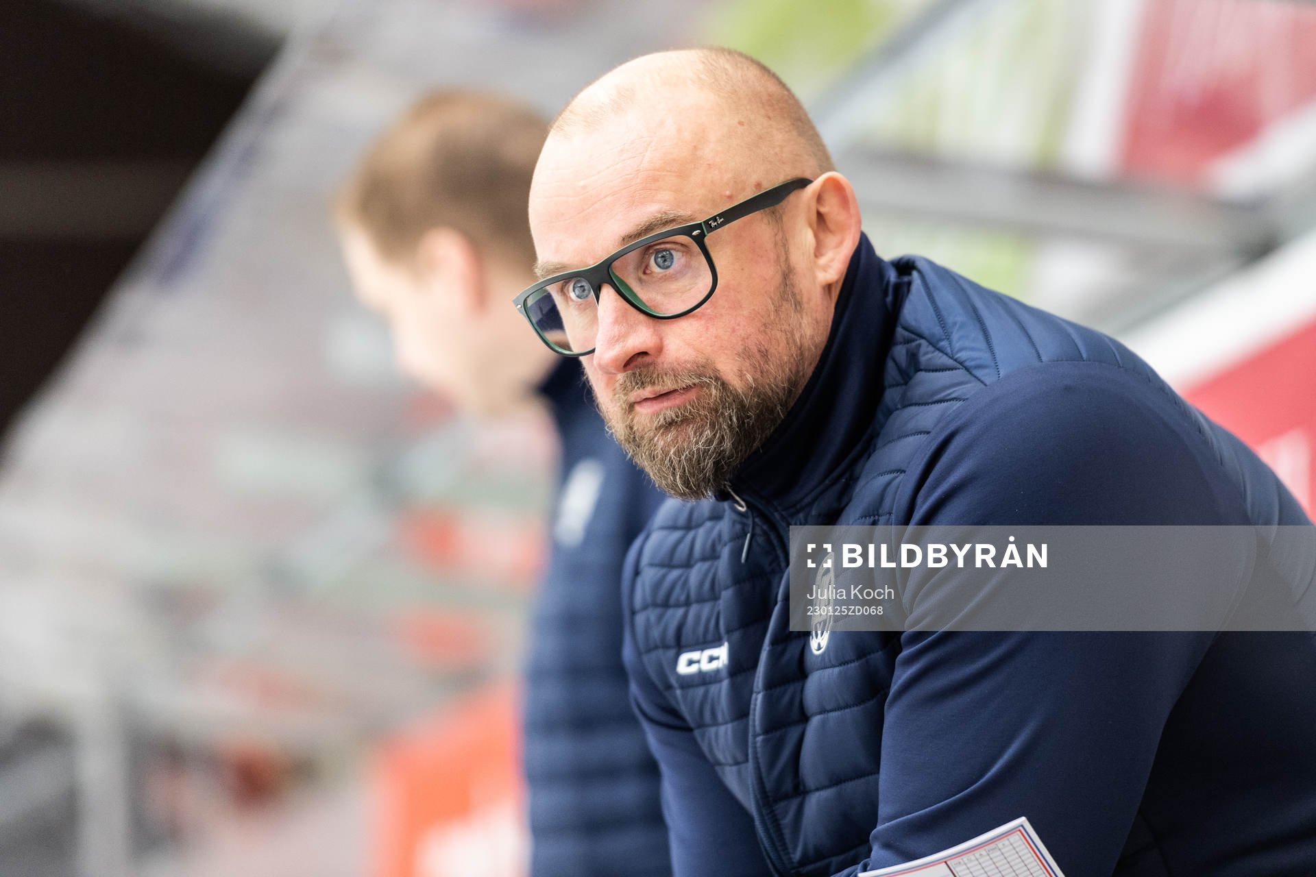 Västerviks Assisterande tränare Morgan Persson